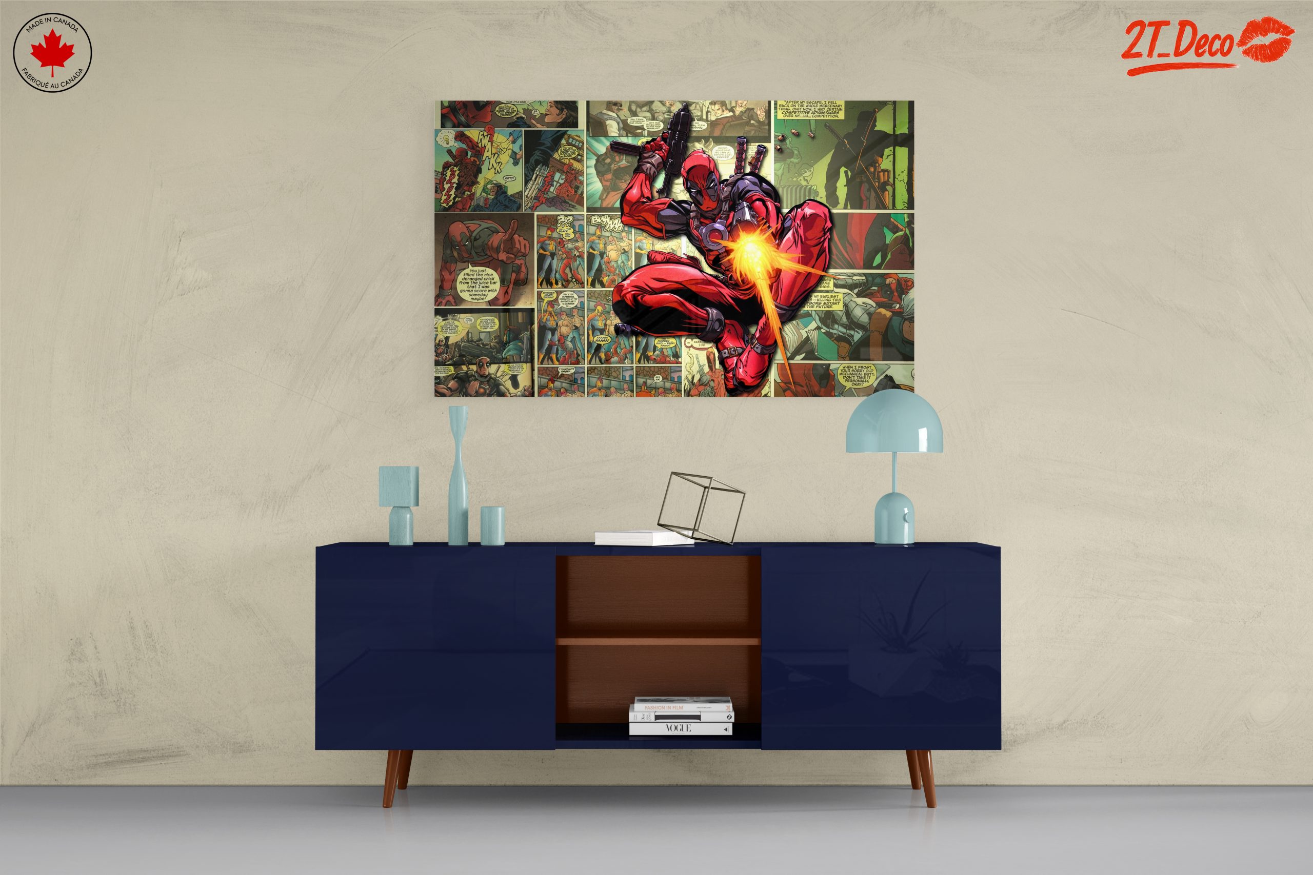 Dynamic Deadpool Comic Art 2 - Image 8