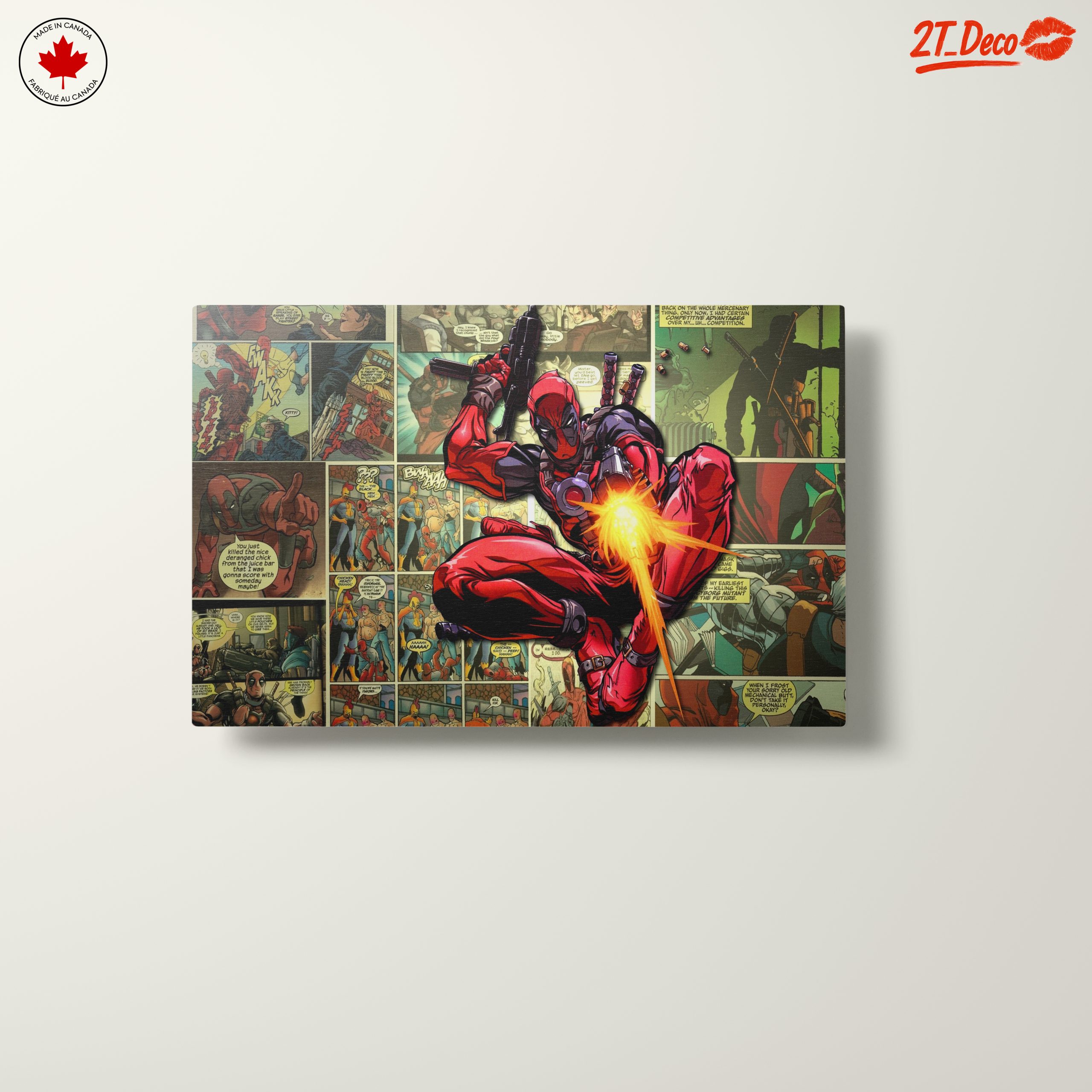 Dynamic Deadpool Comic Art 2 - Image 10