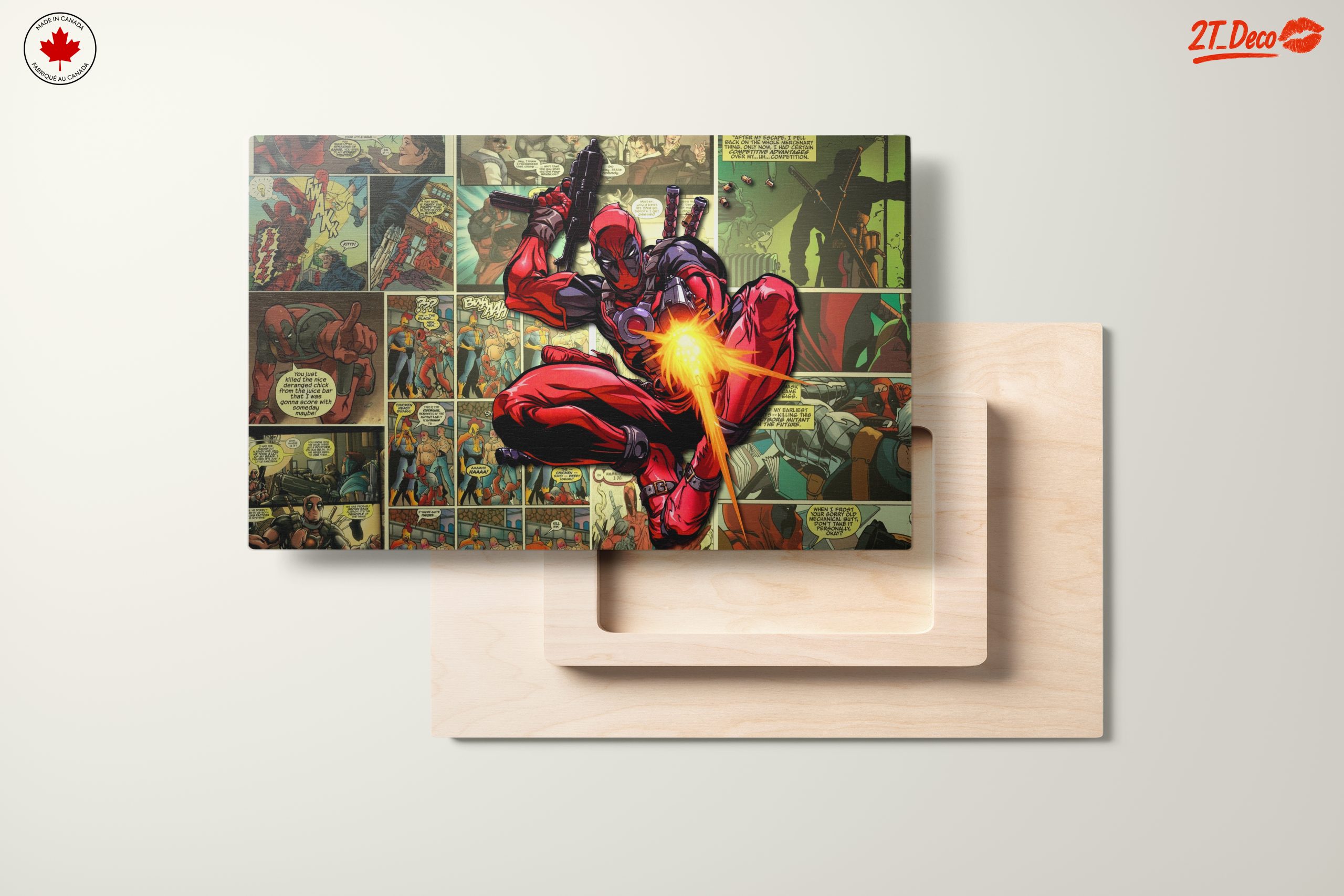 Dynamic Deadpool Comic Art 2 - Image 11