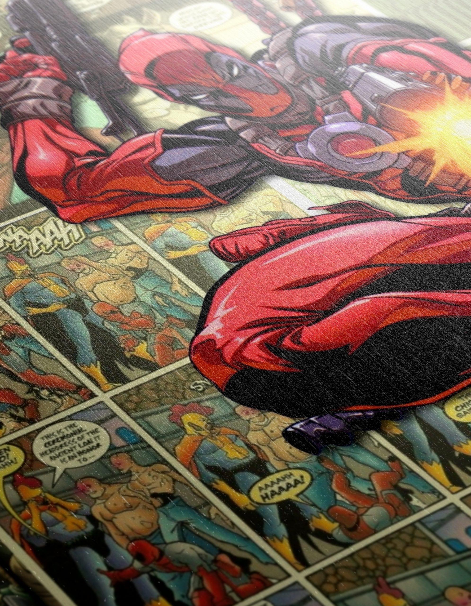 Dynamic Deadpool Comic Art 2 - Image 12