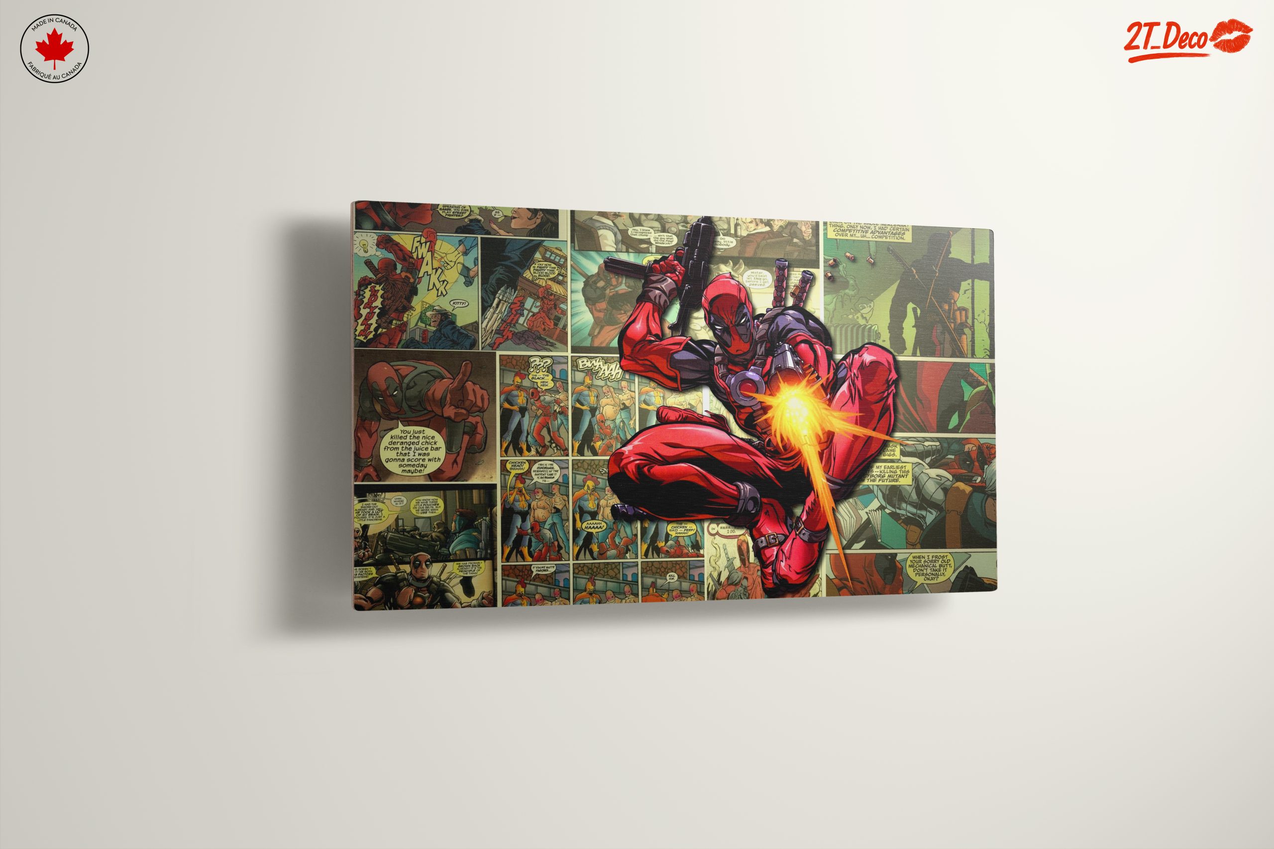 Dynamic Deadpool Comic Art 2 - Image 13