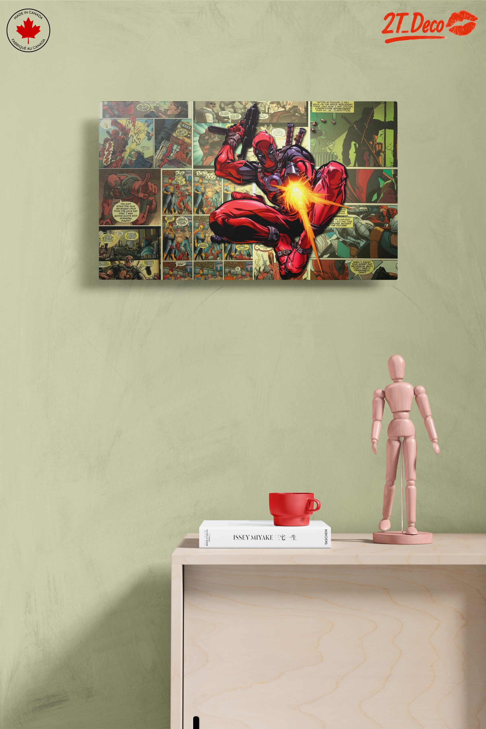 Dynamic Deadpool Comic Art 2 - Image 14