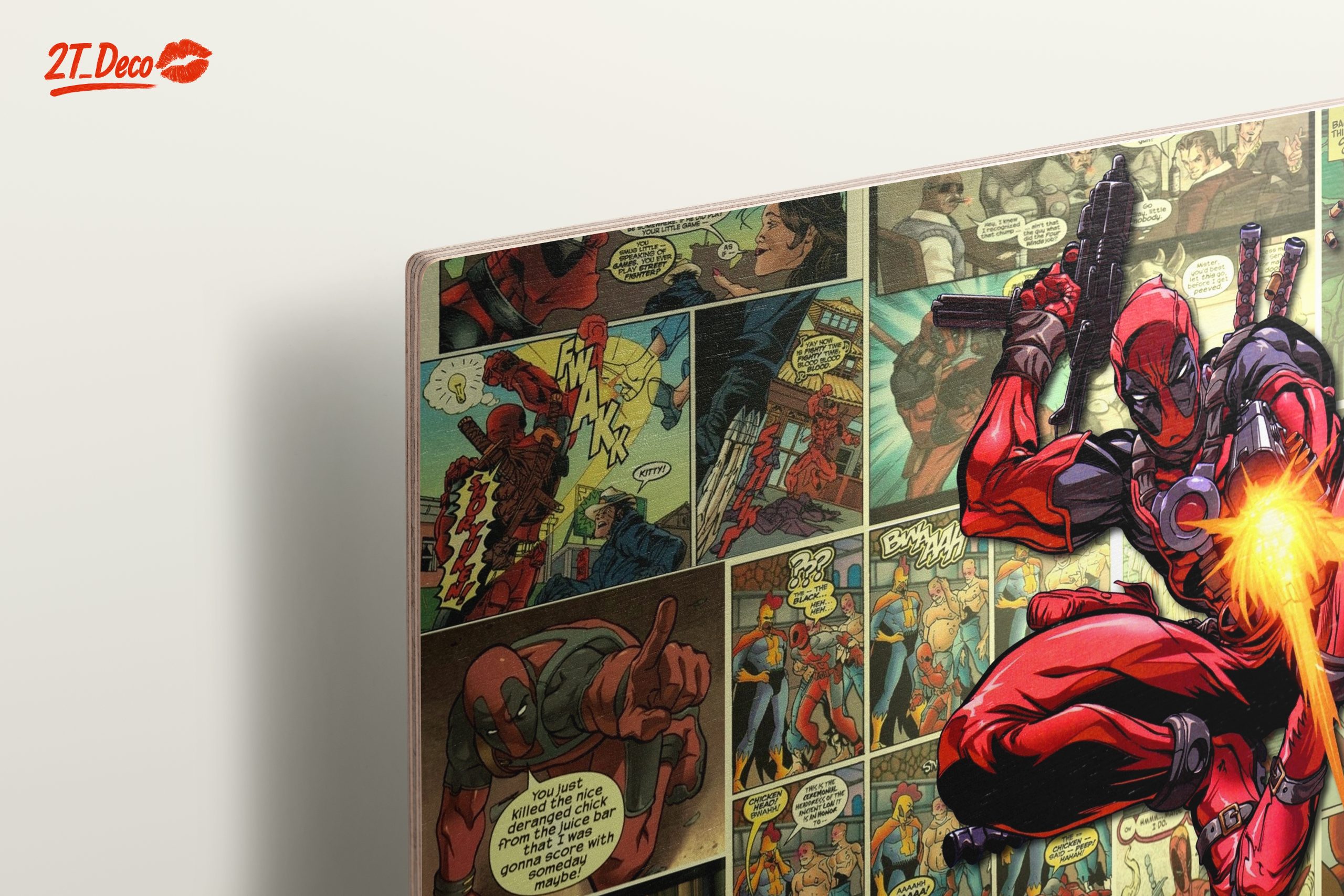 Dynamic Deadpool Comic Art 2 - Image 15