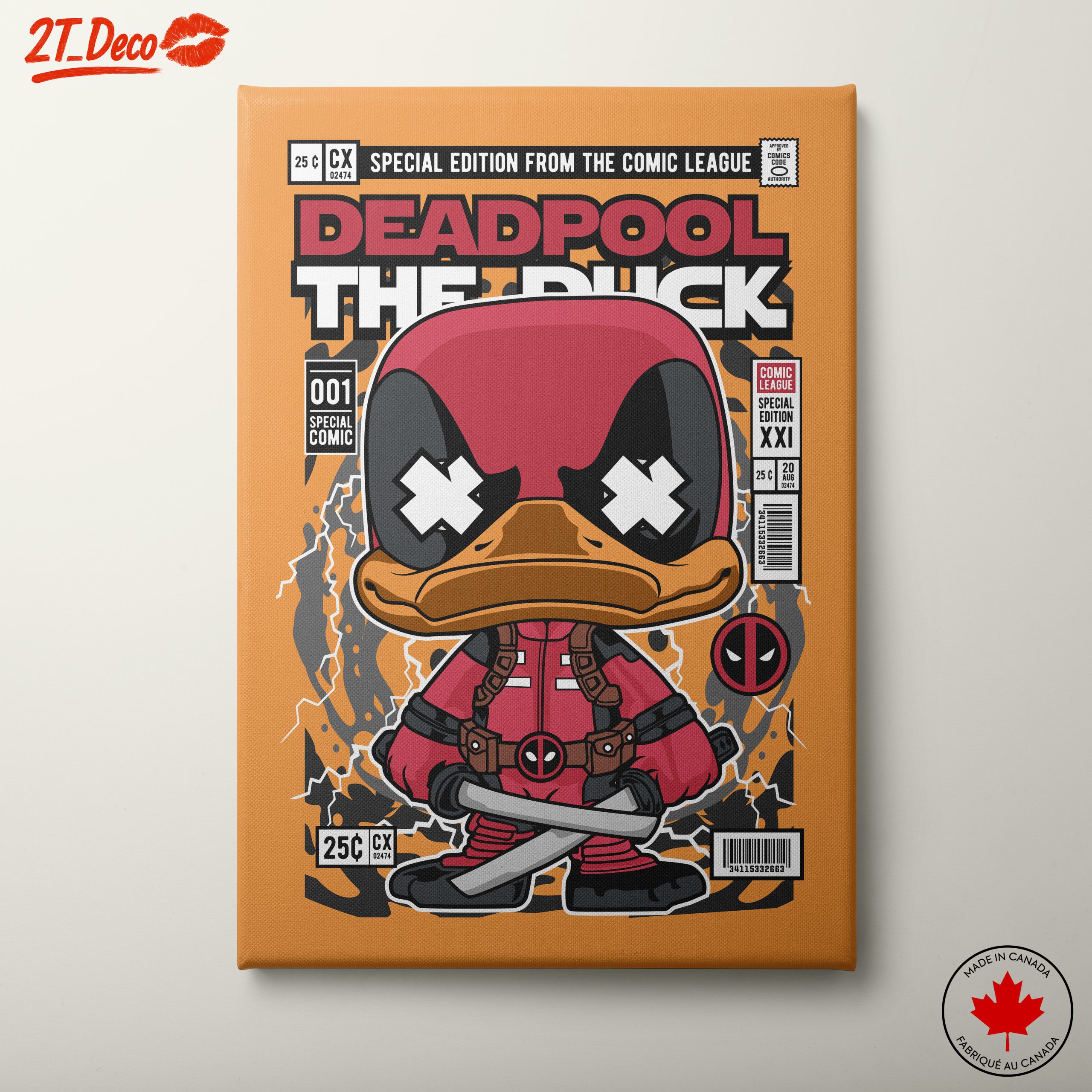 Deadpool The Duck Character Art