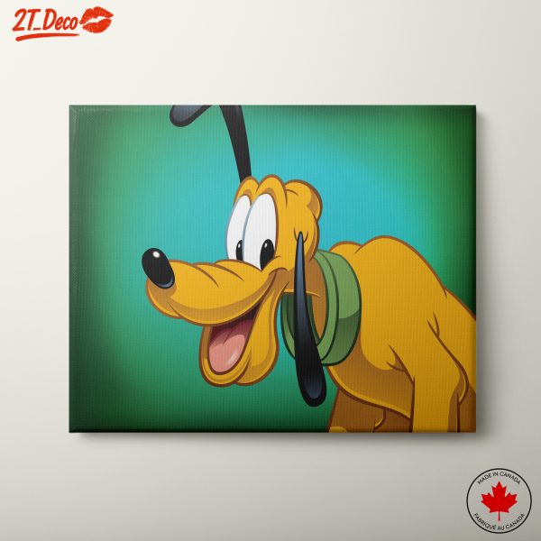 Playful Cartoon Dog Character