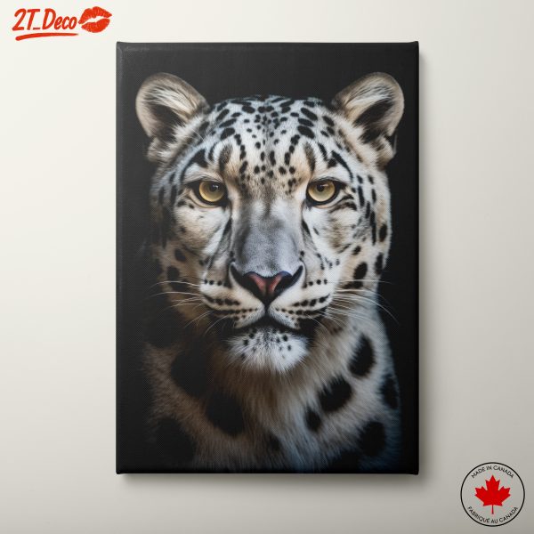 Realistic Leopard Portrait Art