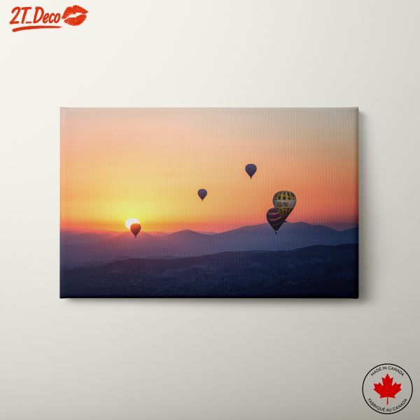Hot Air Balloons at Sunset 3