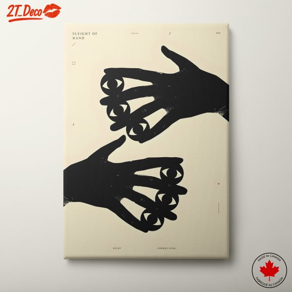 Conceptual Hand Art for Modern Decor
