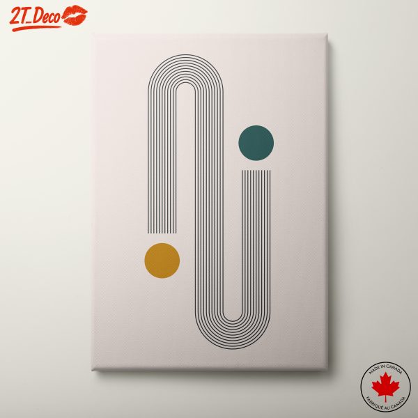 Minimalist Geometric Line Art Design