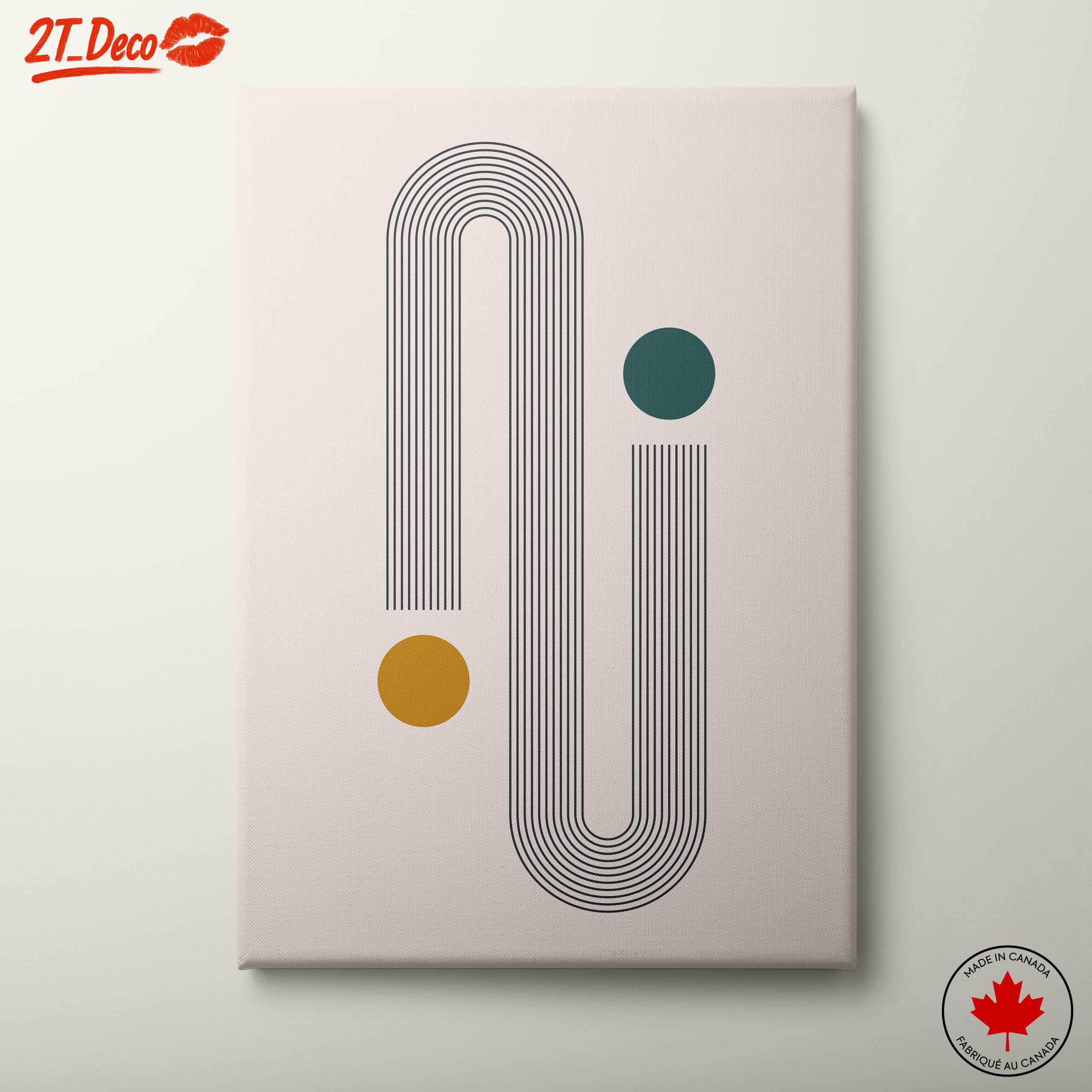 Minimalist Geometric Line Art Design