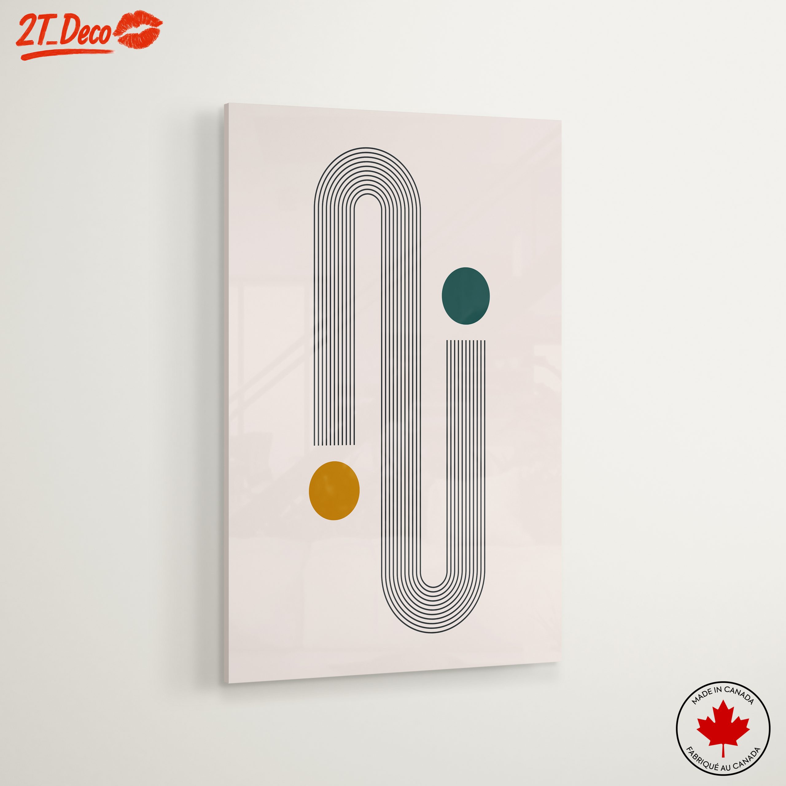 Minimalist Geometric Line Art Design - Image 6