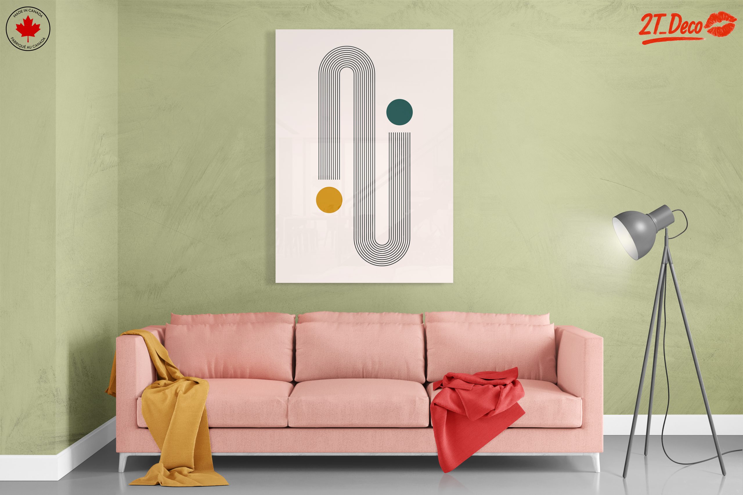 Minimalist Geometric Line Art Design - Image 7
