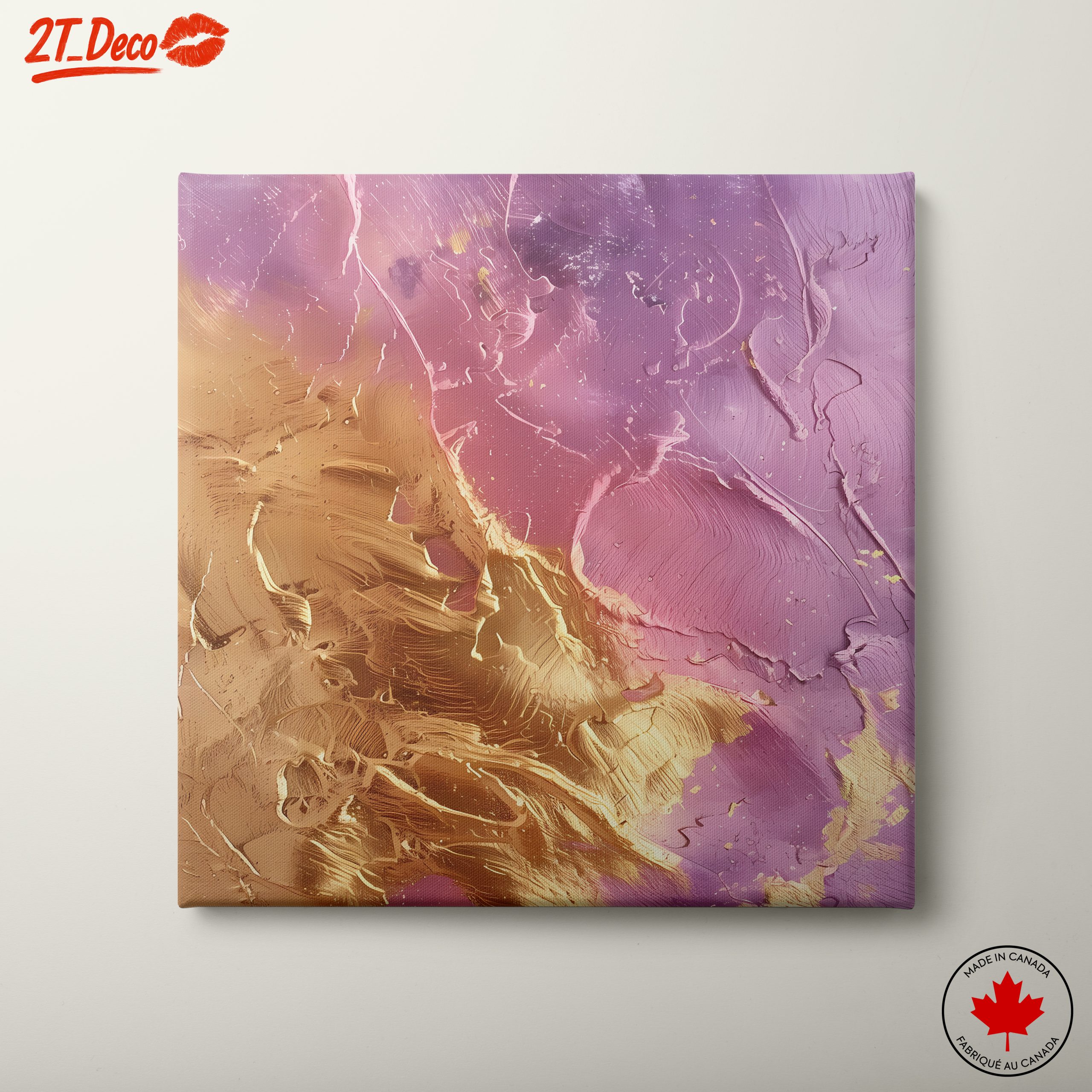 Blissful Abstract Textured Art