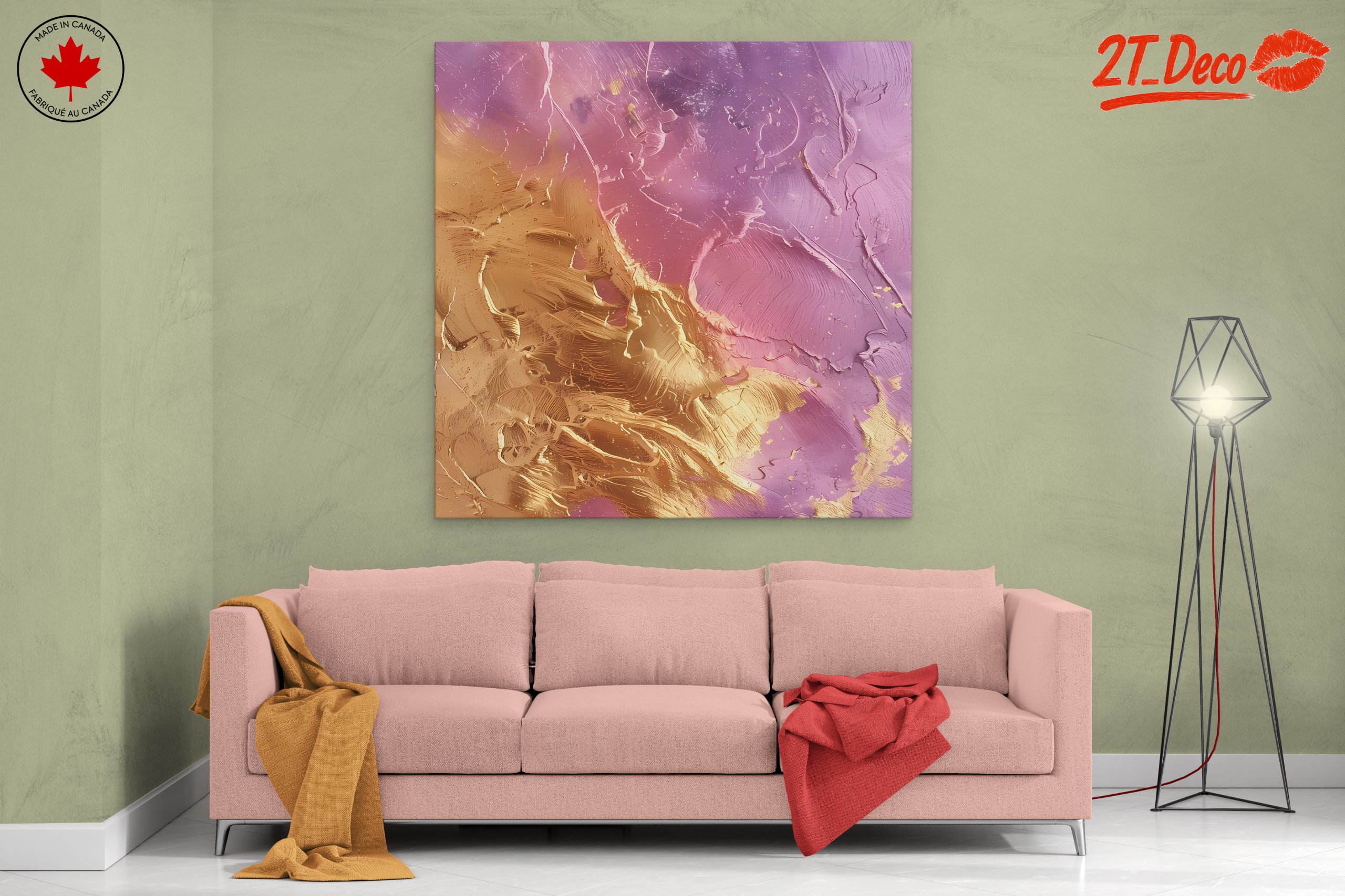 Blissful Abstract Textured Art - Image 2