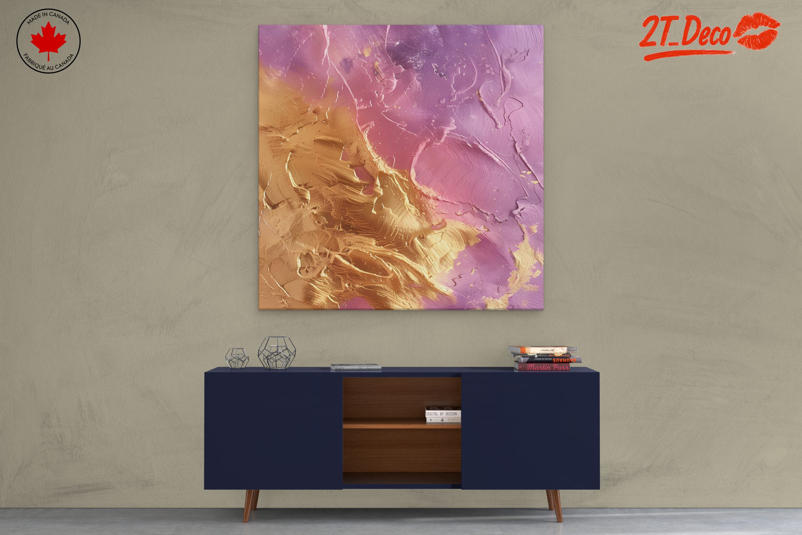 Blissful Abstract Textured Art - Image 3