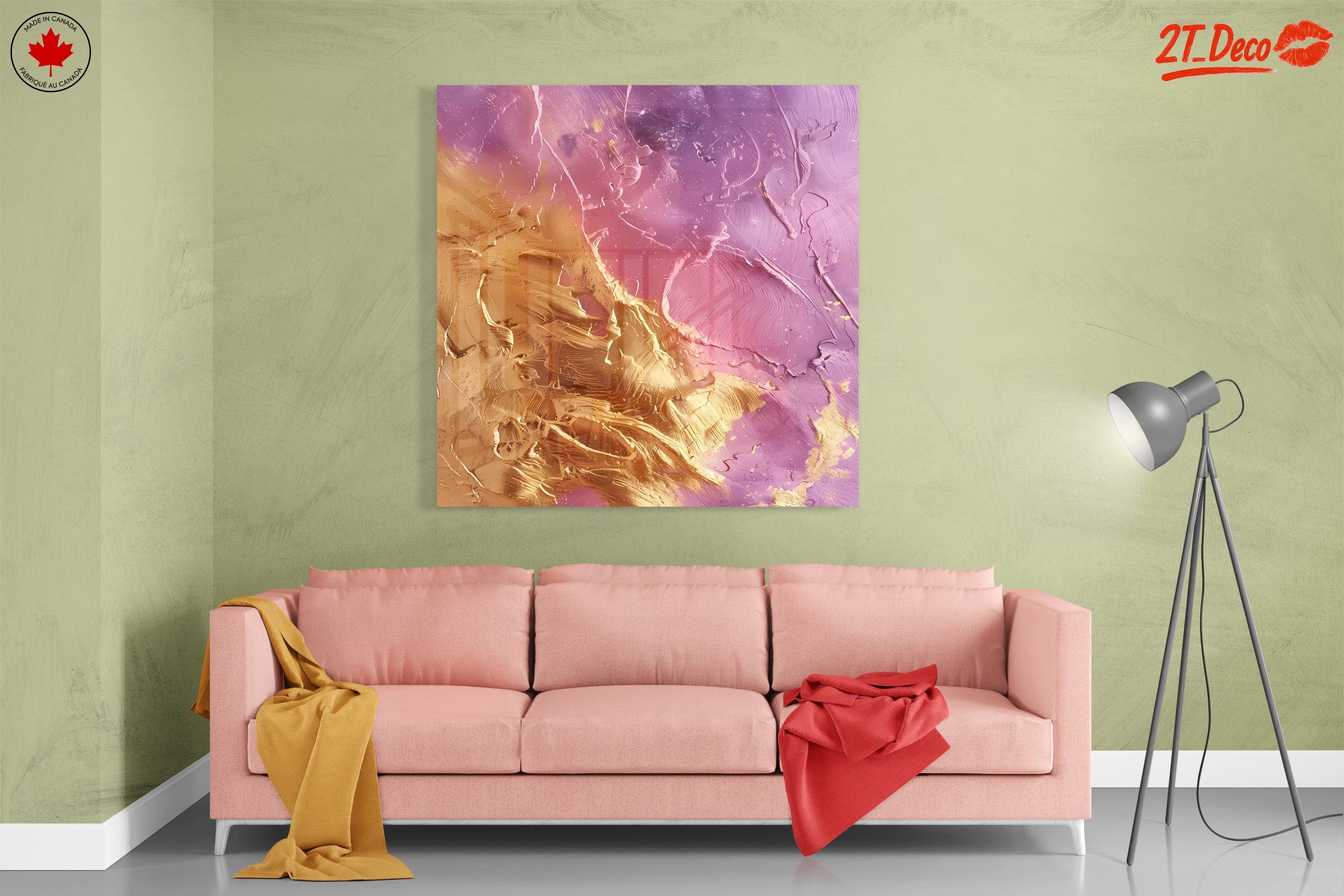 Blissful Abstract Textured Art - Image 7