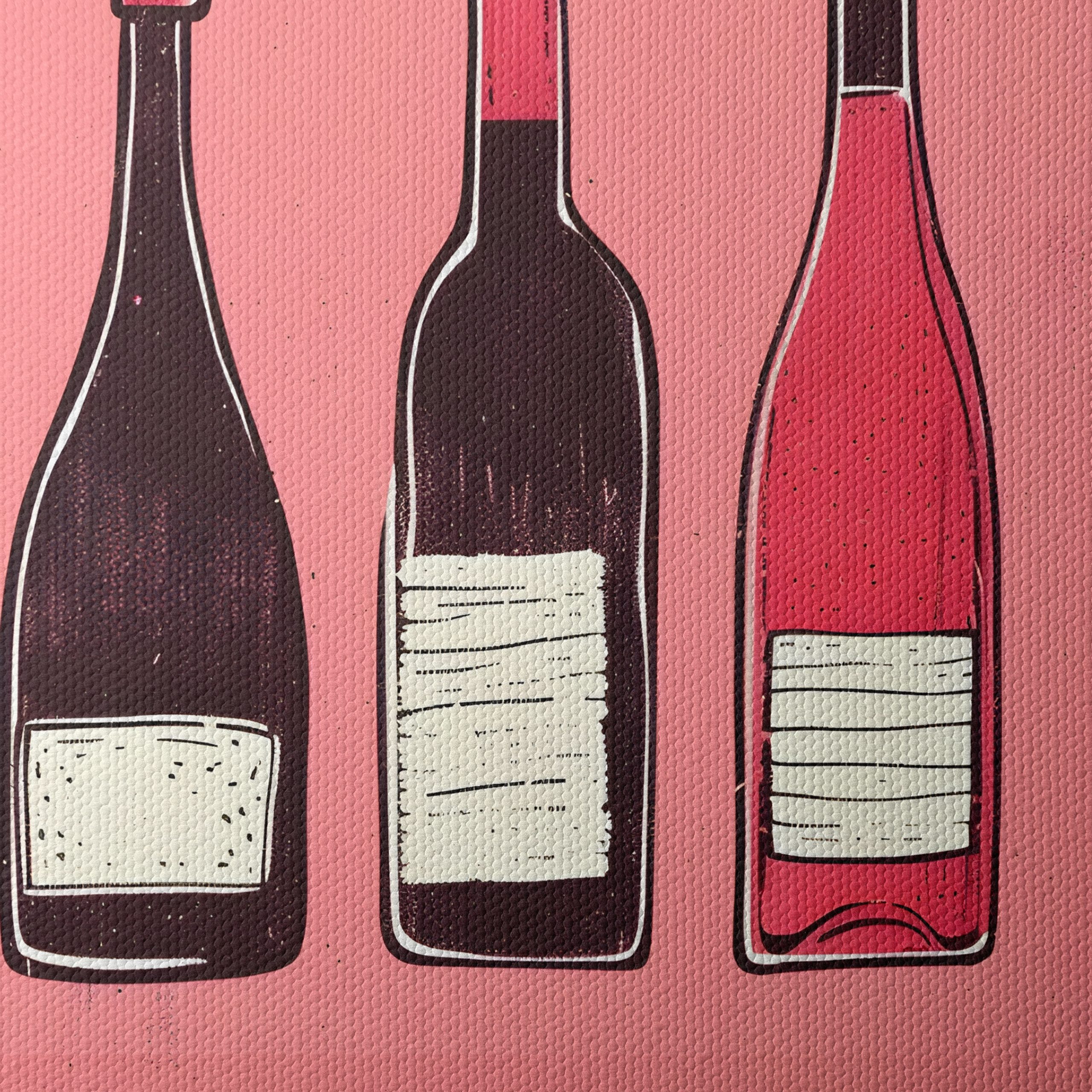 Colorful Wine Bottle Illustrations for Home Decor - Image 4