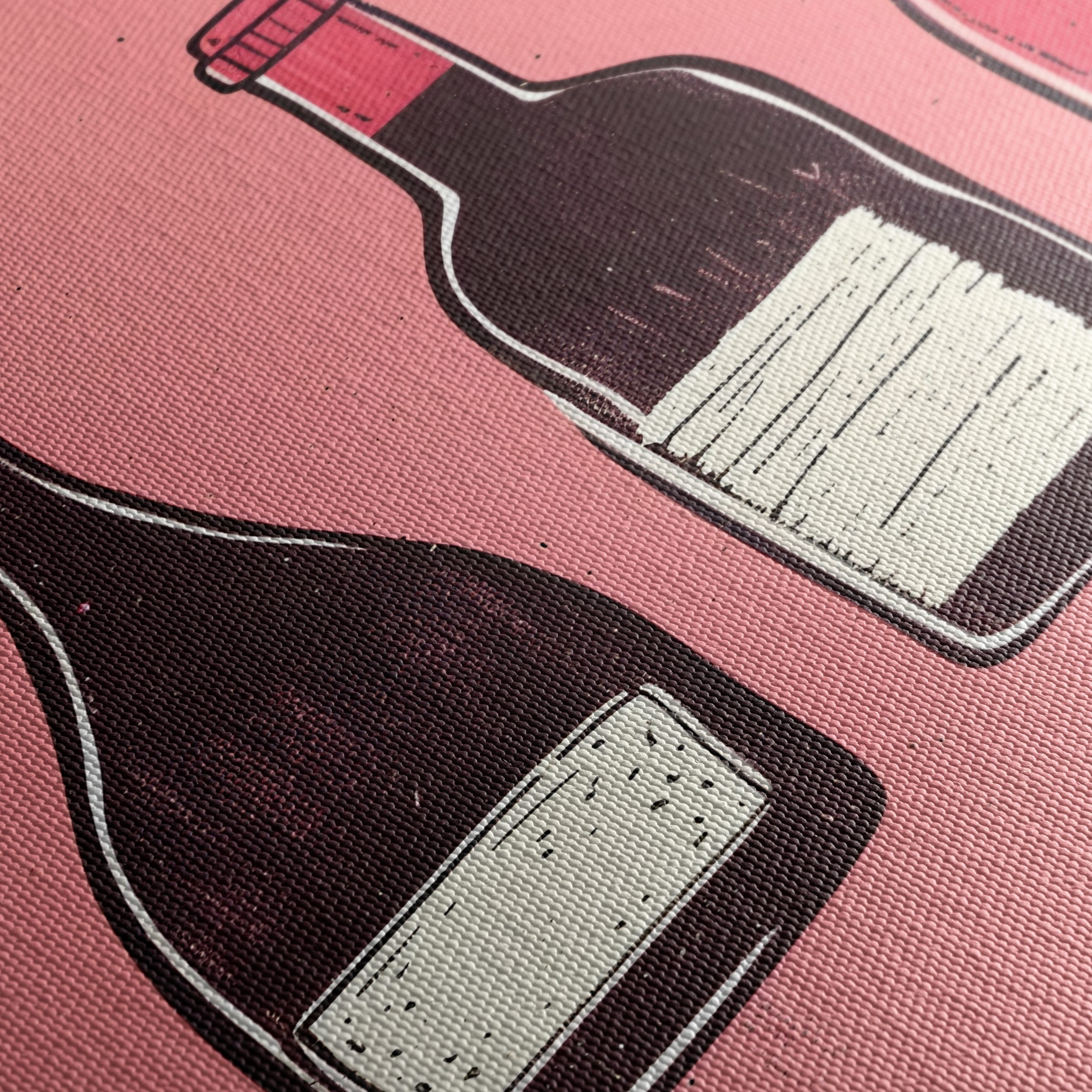 Colorful Wine Bottle Illustrations for Home Decor - Image 5