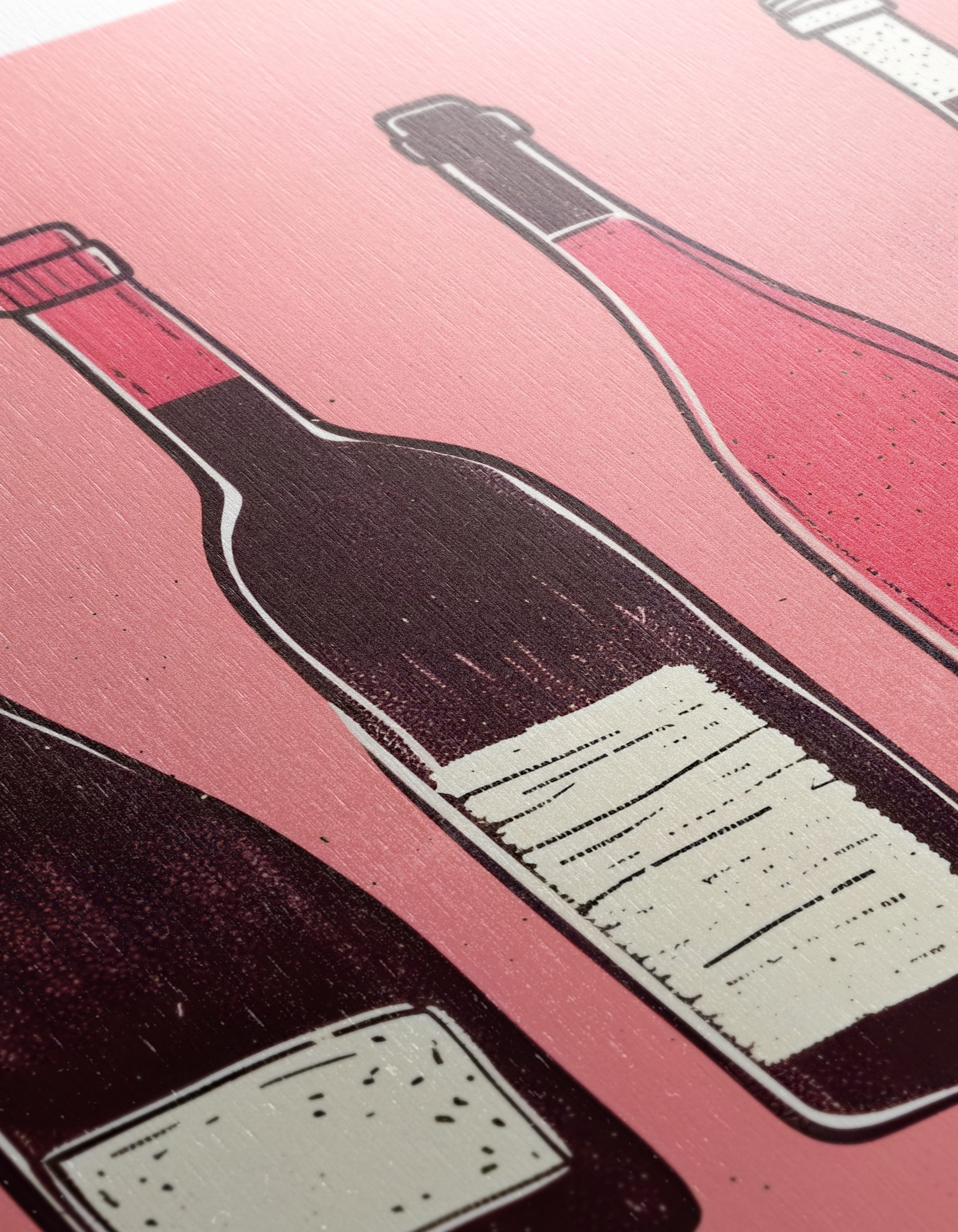 Colorful Wine Bottle Illustrations for Home Decor - Image 12