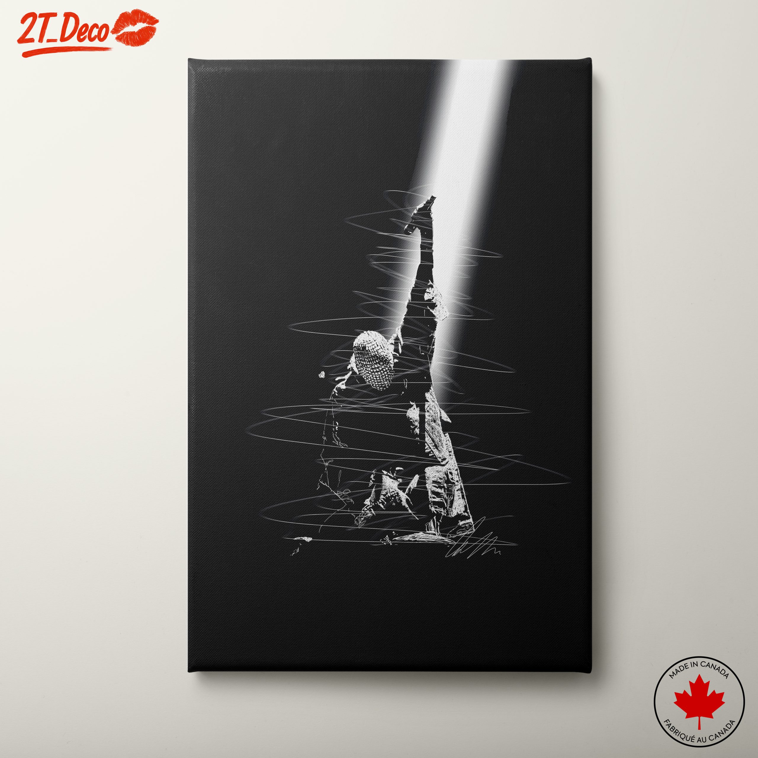 Stylized Character Art With Dramatic Lighting