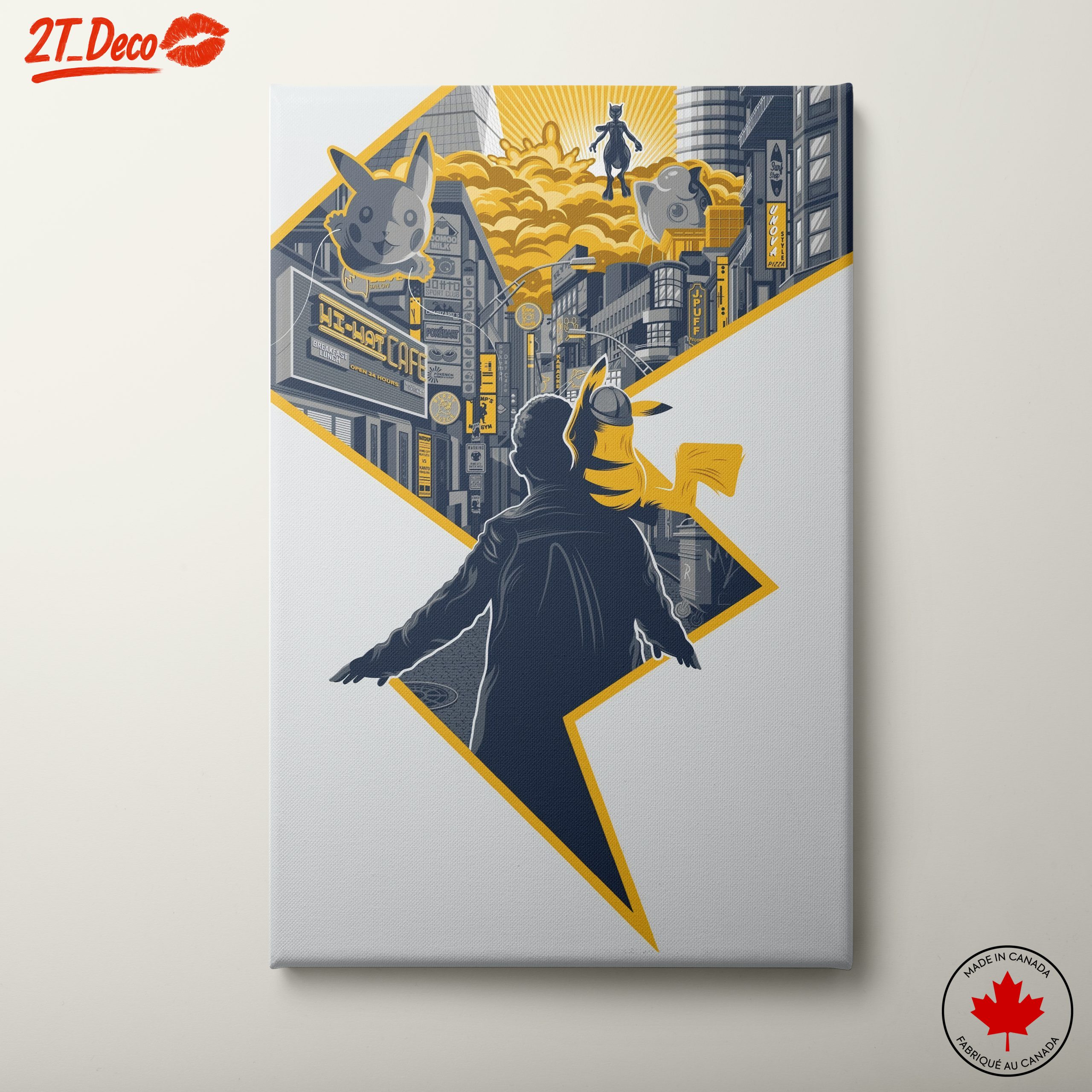 Dynamic Pokémon Urban Art Scene