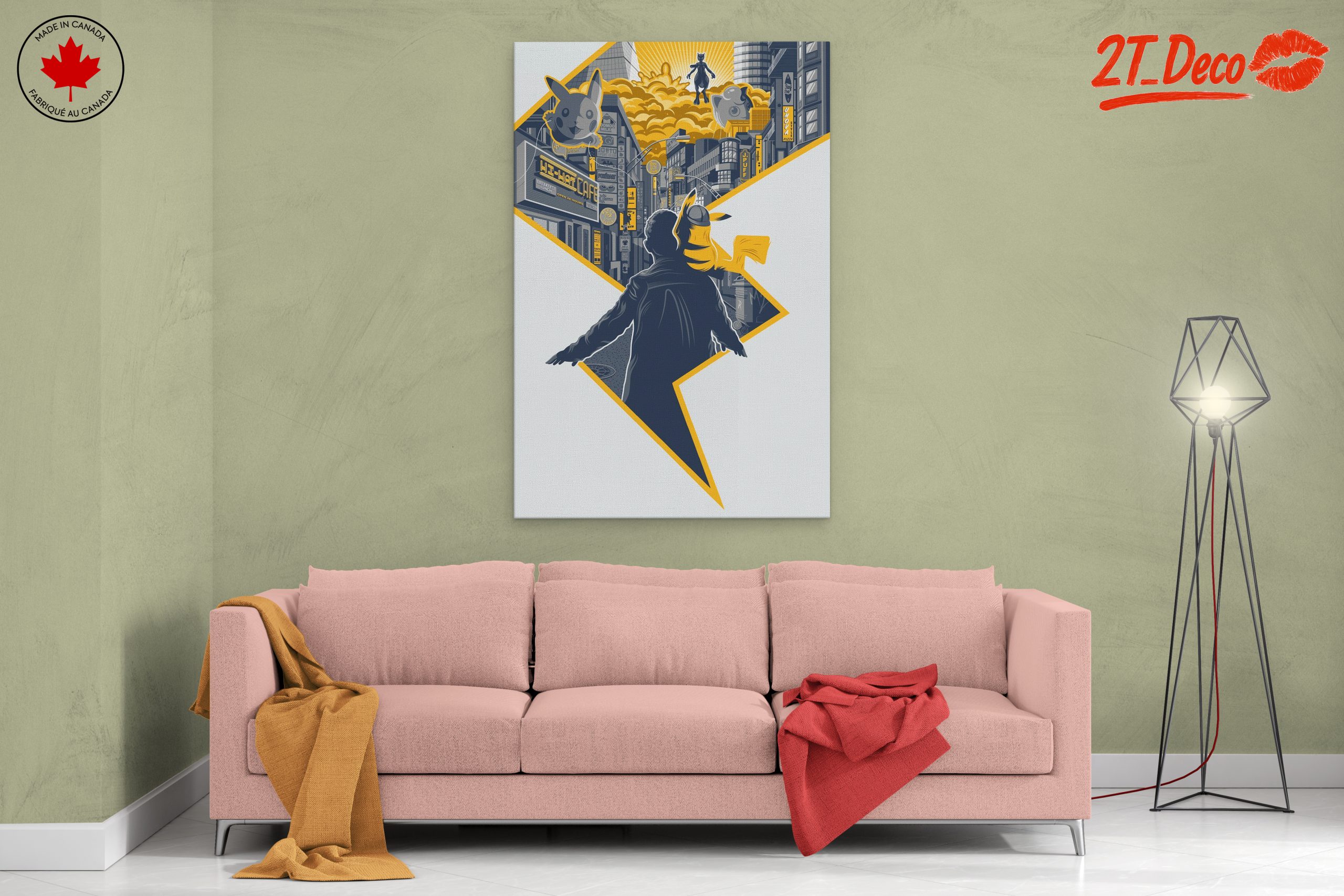 Dynamic Pokémon Urban Art Scene - Image 2