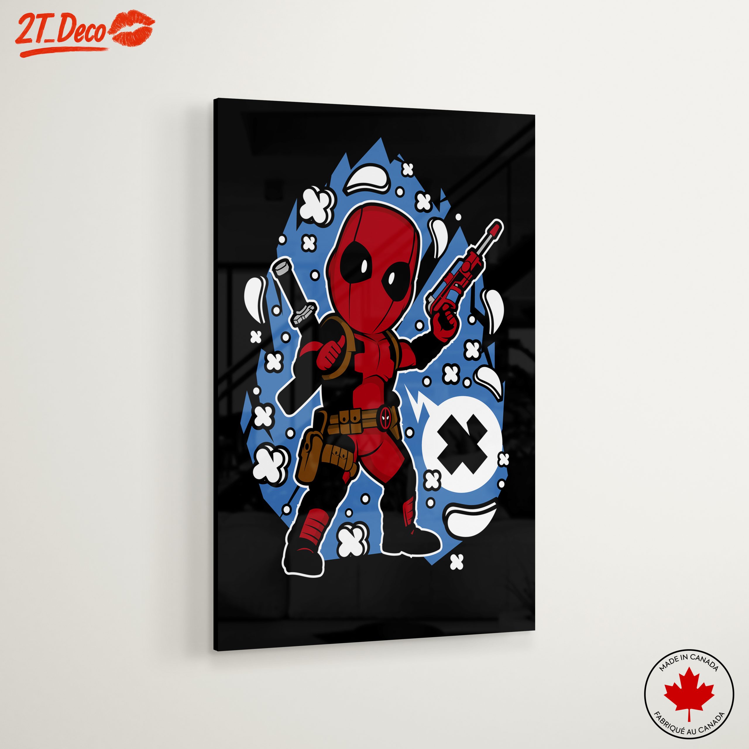 Deadpool Cartoon Character Art - Image 6