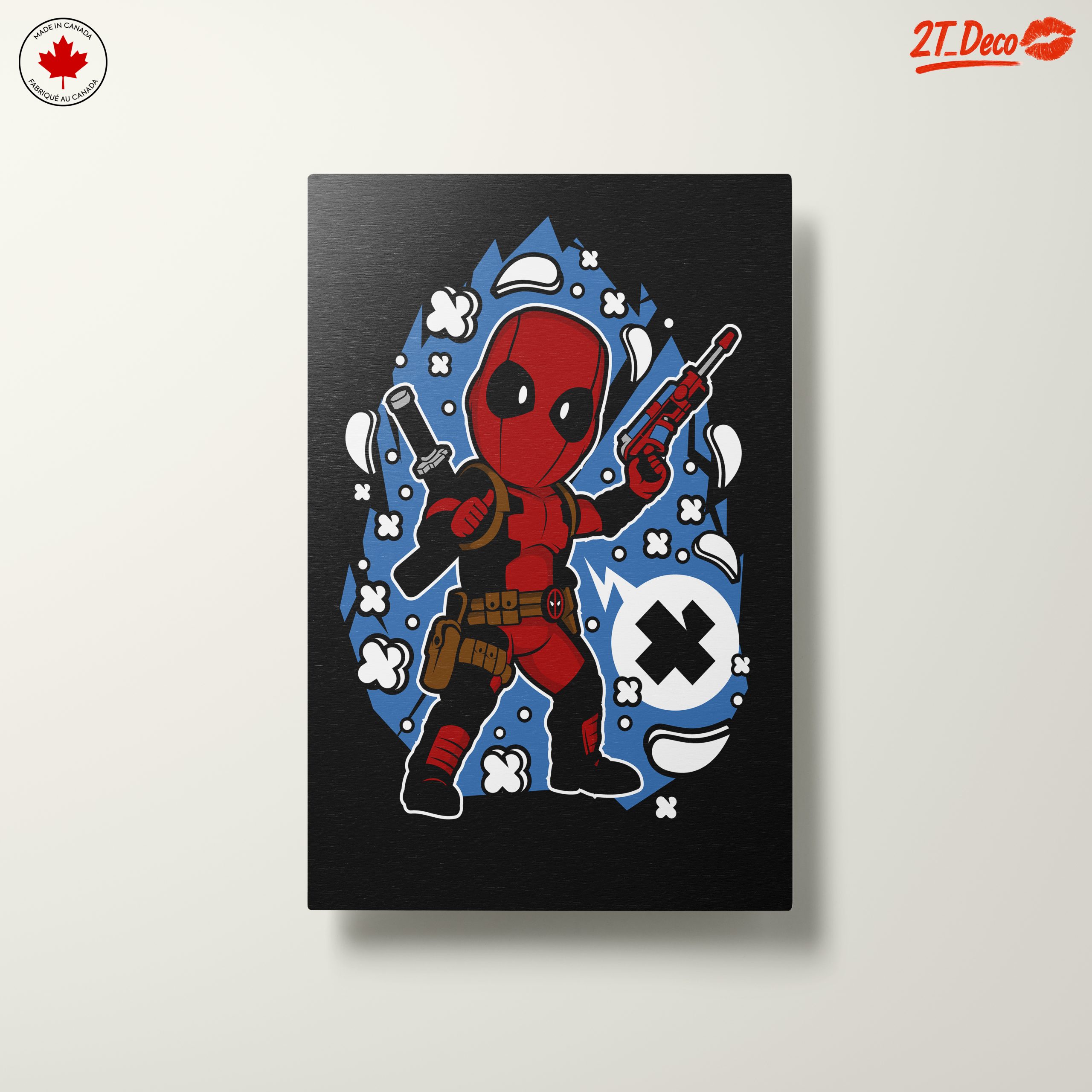 Deadpool Cartoon Character Art - Image 10