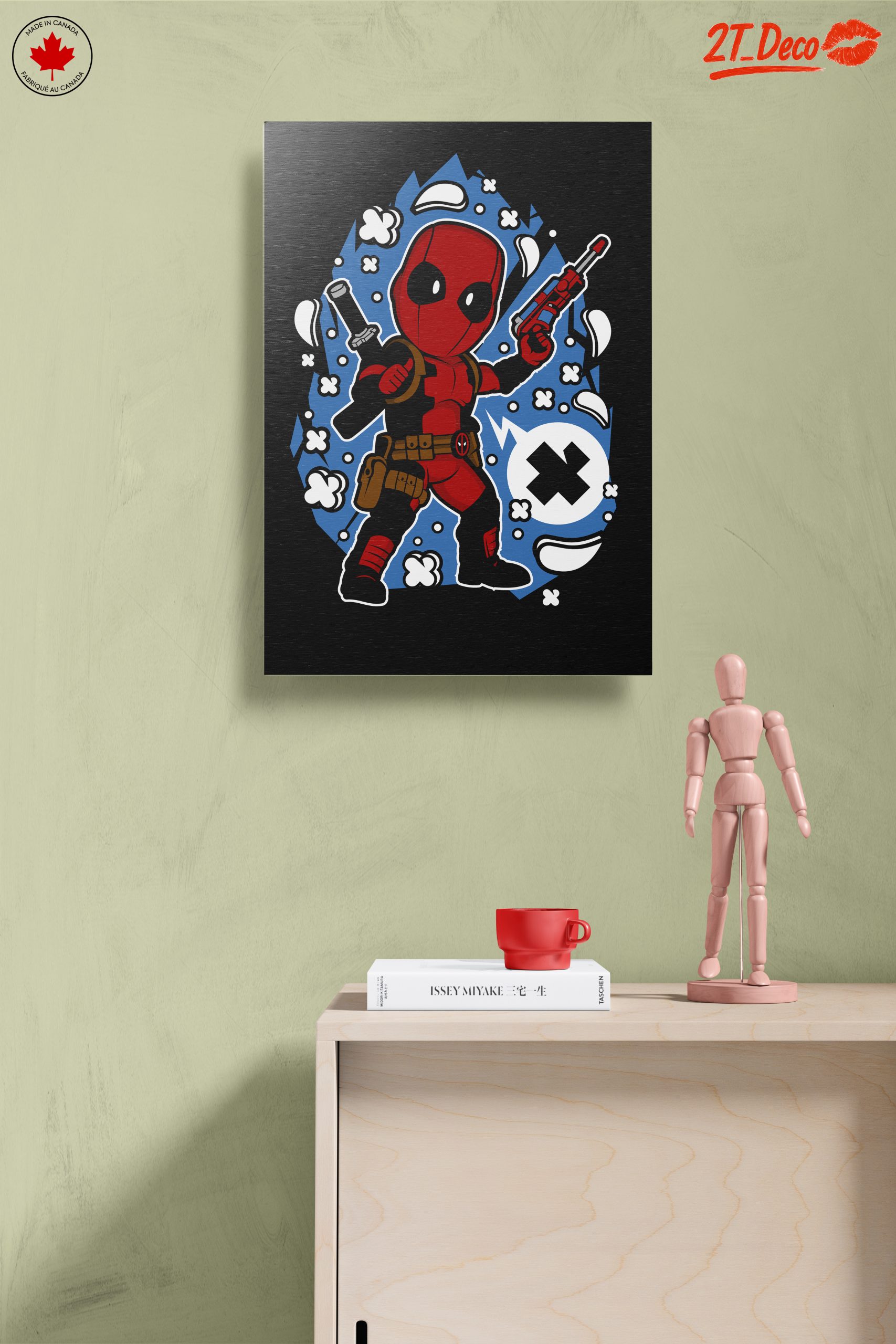 Deadpool Cartoon Character Art - Image 14