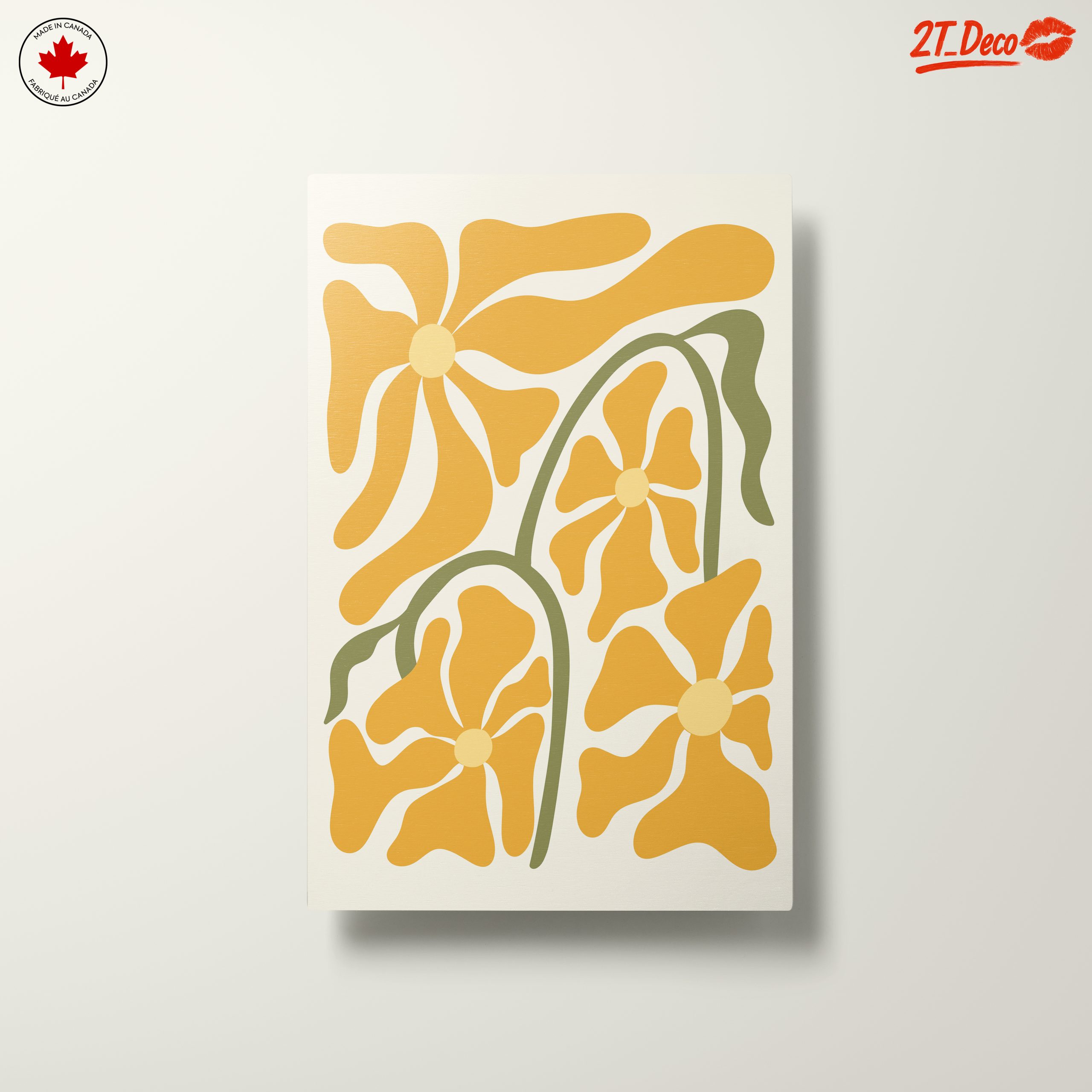 Stylized Floral Wall Art 2 - Image 10