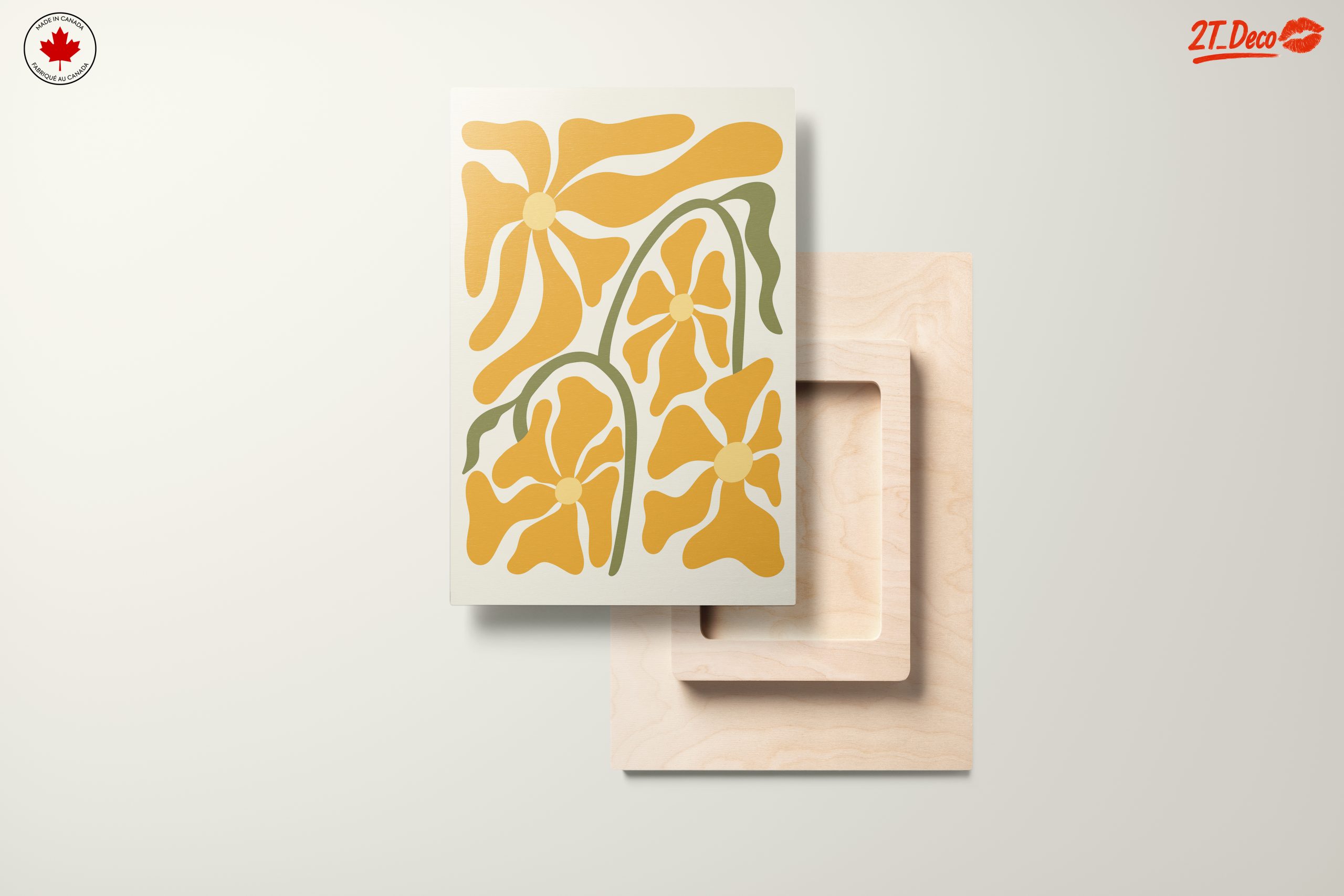 Stylized Floral Wall Art 2 - Image 11