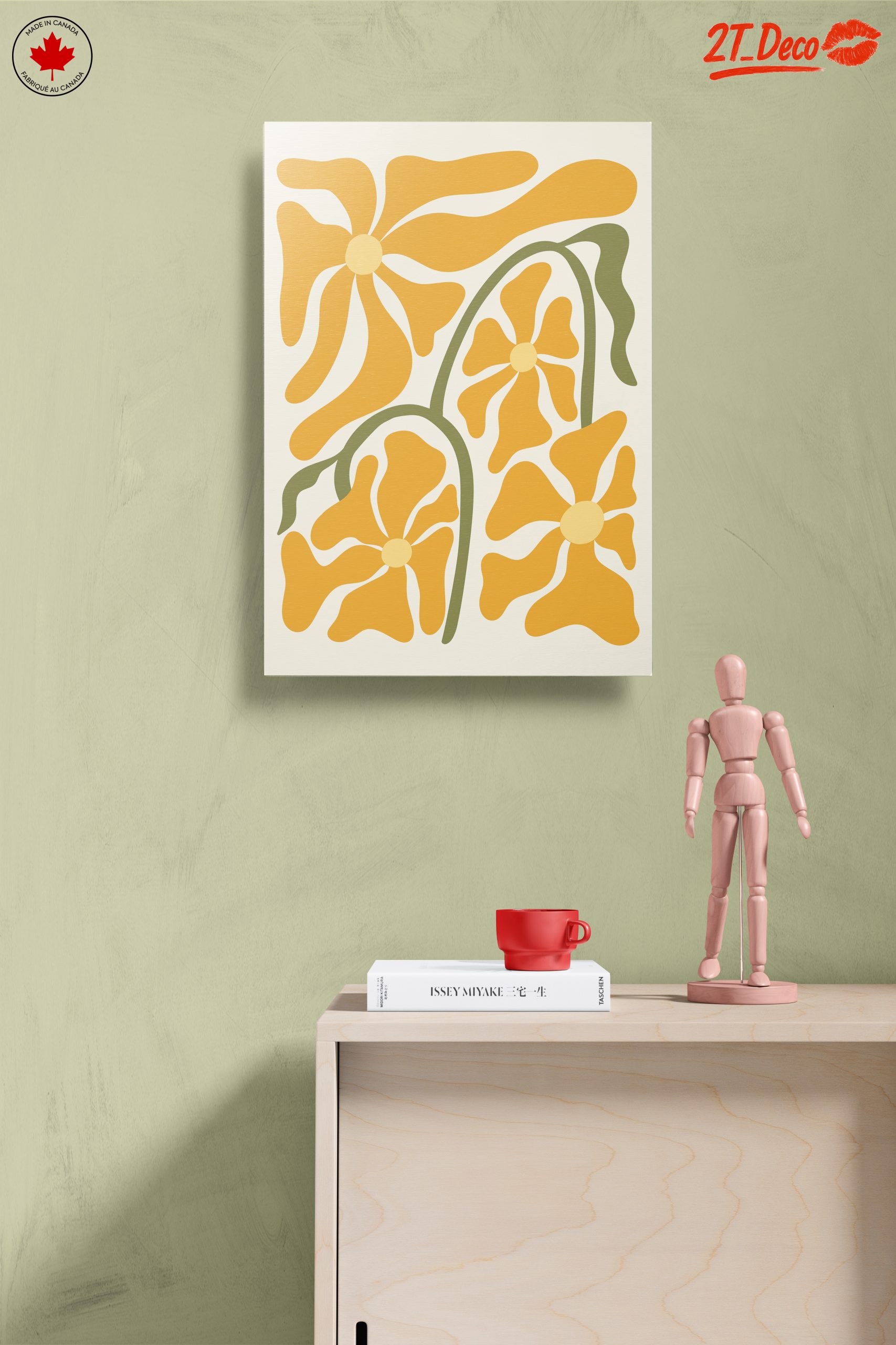 Stylized Floral Wall Art 2 - Image 14