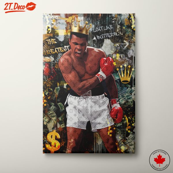 Muhammad Ali Famous Athlete Portrait Art
