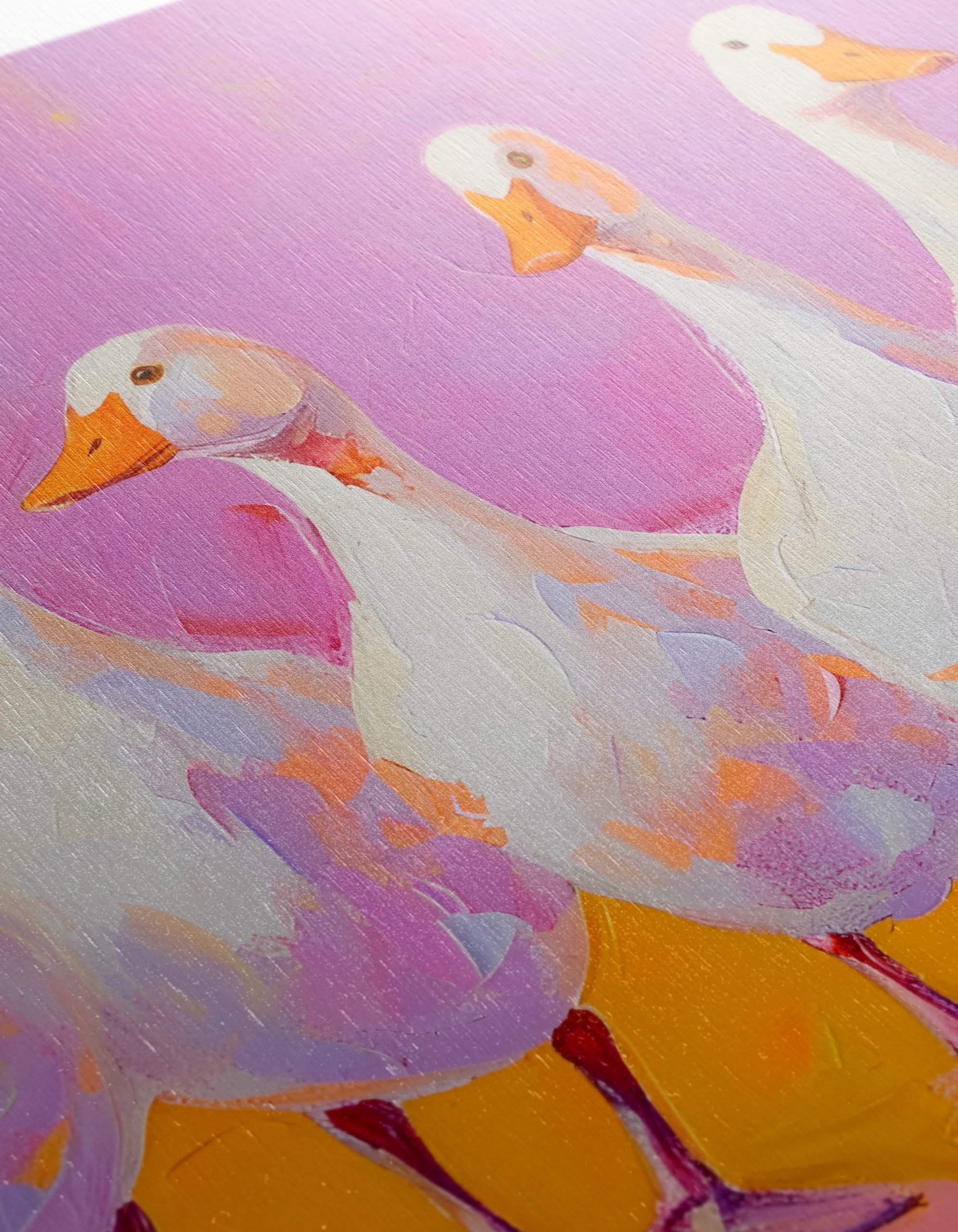 Colorful Artistic Ducks on Bright Background - Image 12