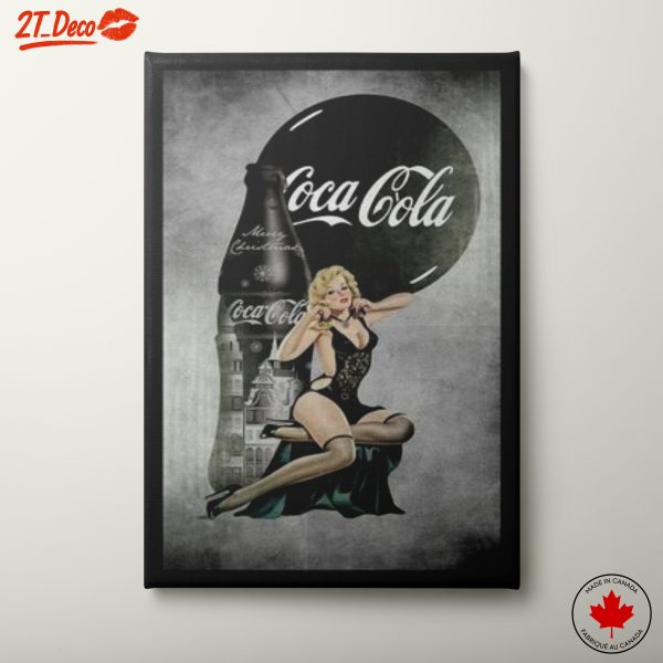 Vintage Coca-Cola Female Art