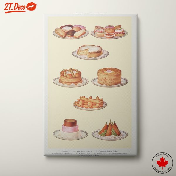 Delightful Abstract Food Art Display