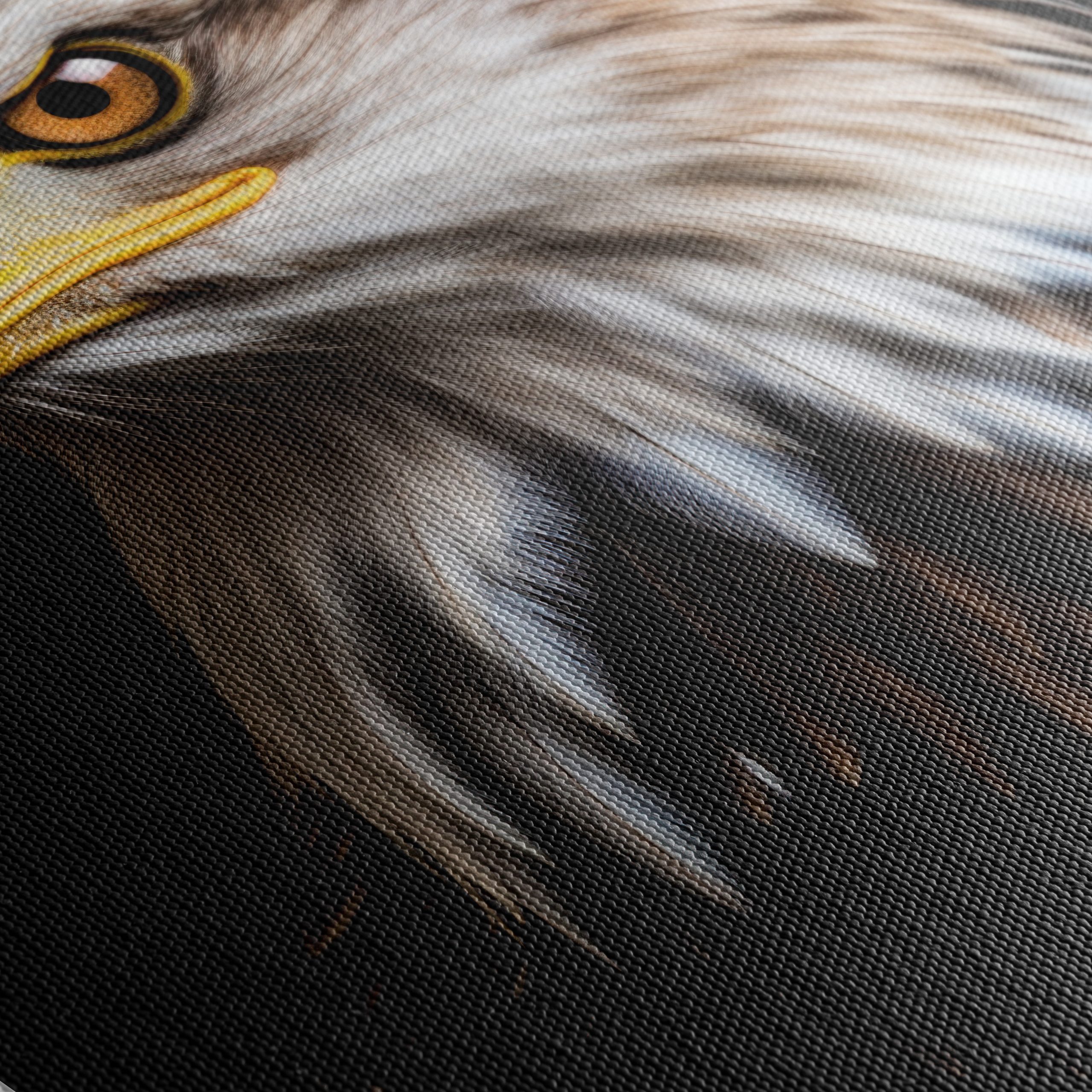 Realistic Eagle Portrait Wall Art - Image 5