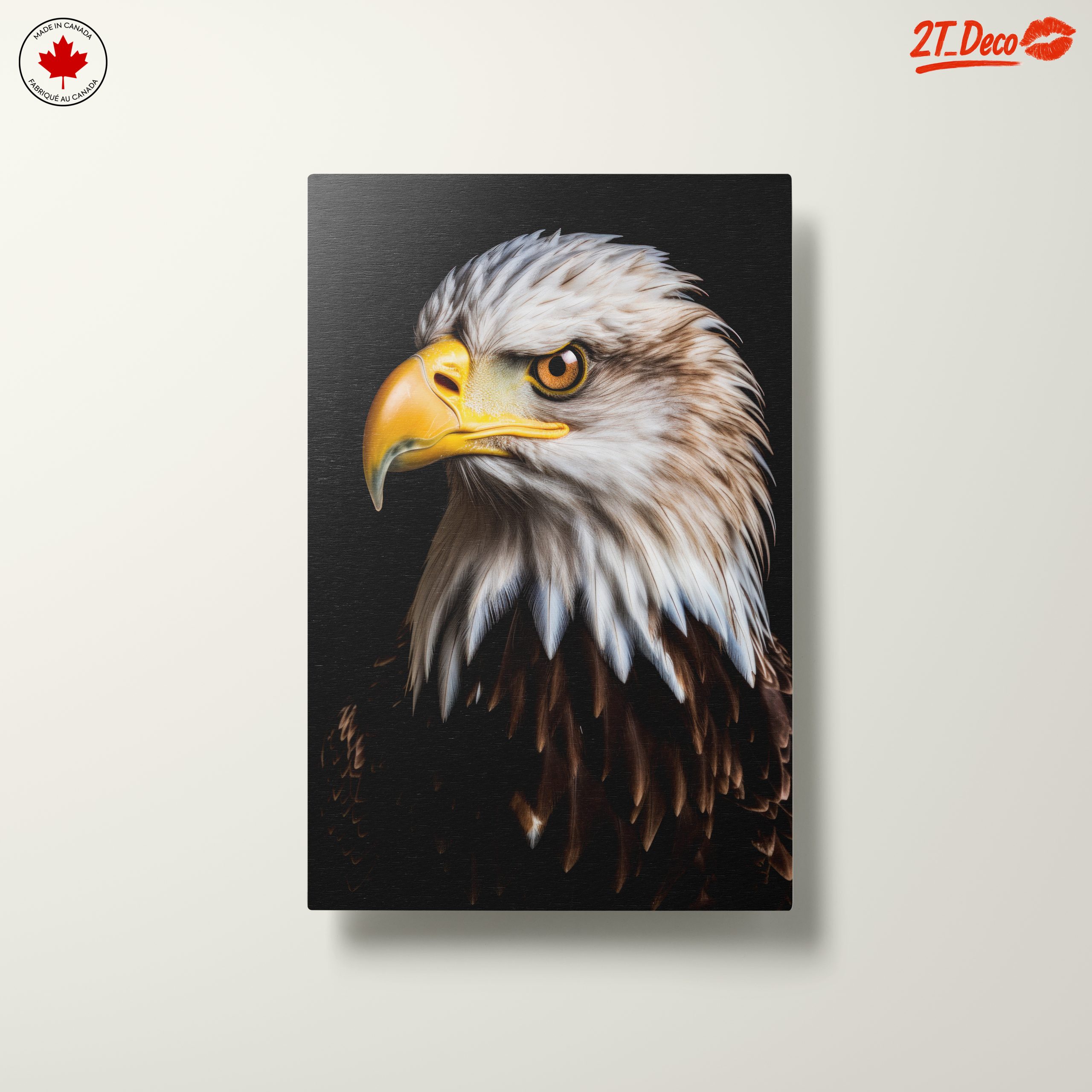 Realistic Eagle Portrait Wall Art - Image 10