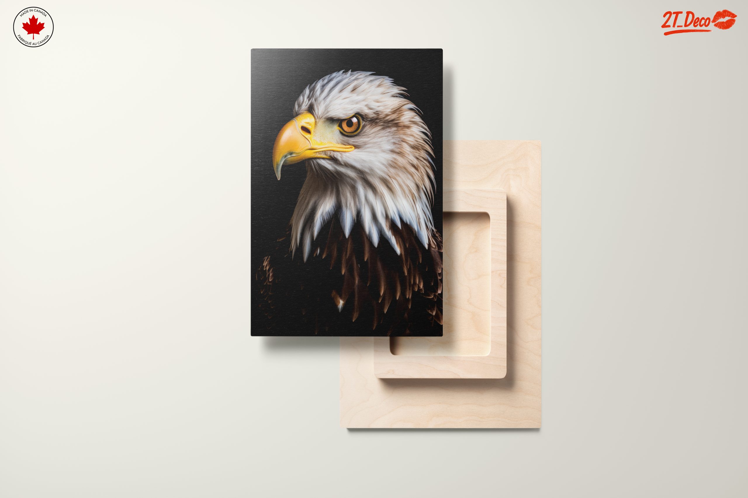 Realistic Eagle Portrait Wall Art - Image 11