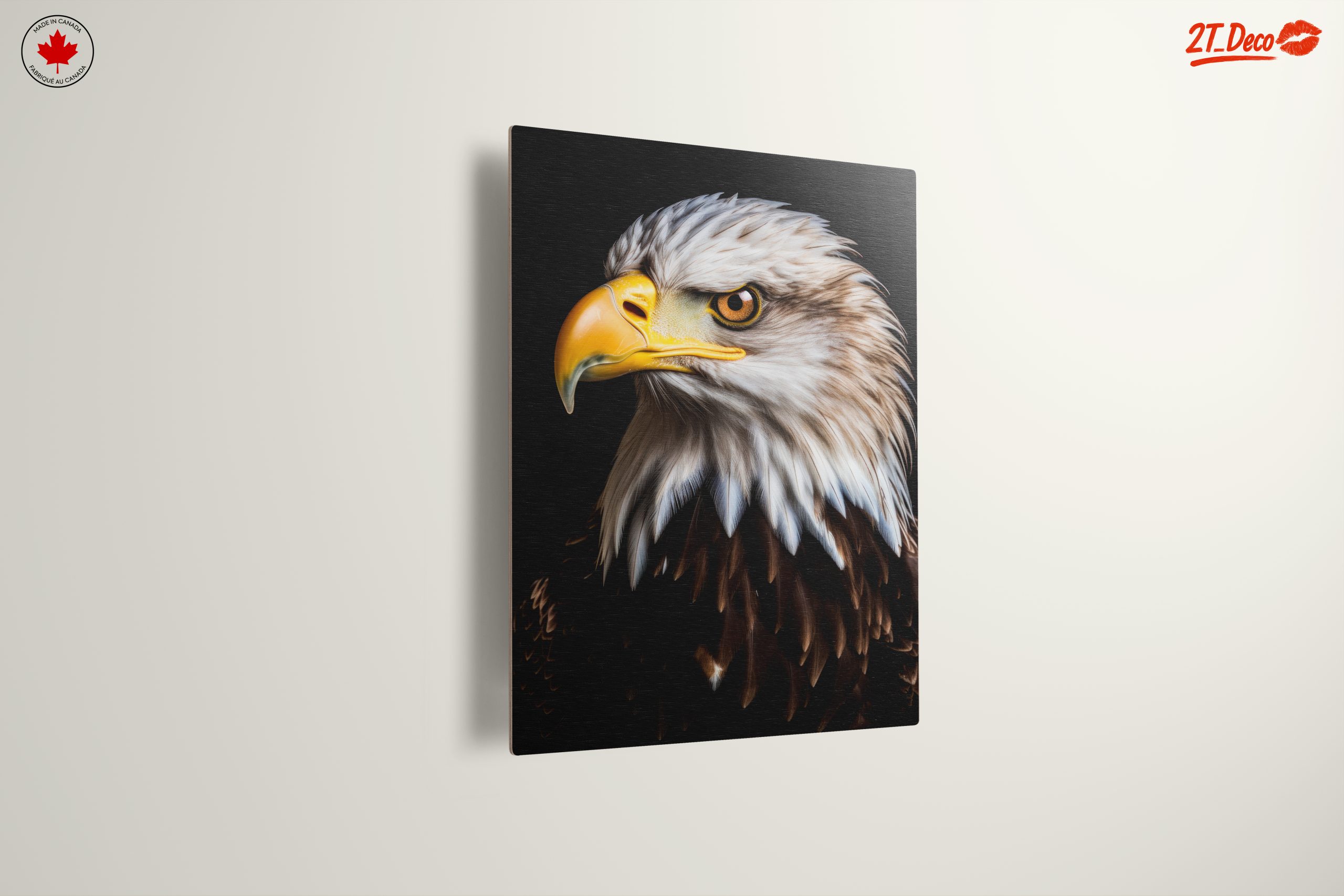 Realistic Eagle Portrait Wall Art - Image 13
