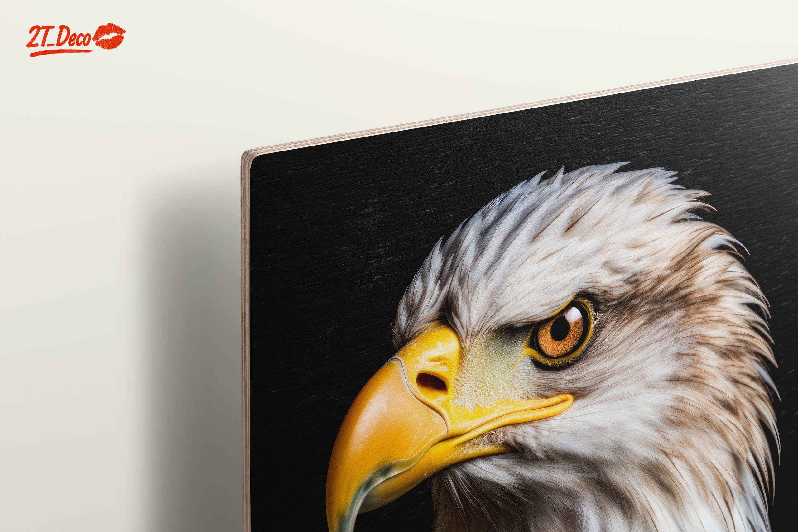 Realistic Eagle Portrait Wall Art - Image 15