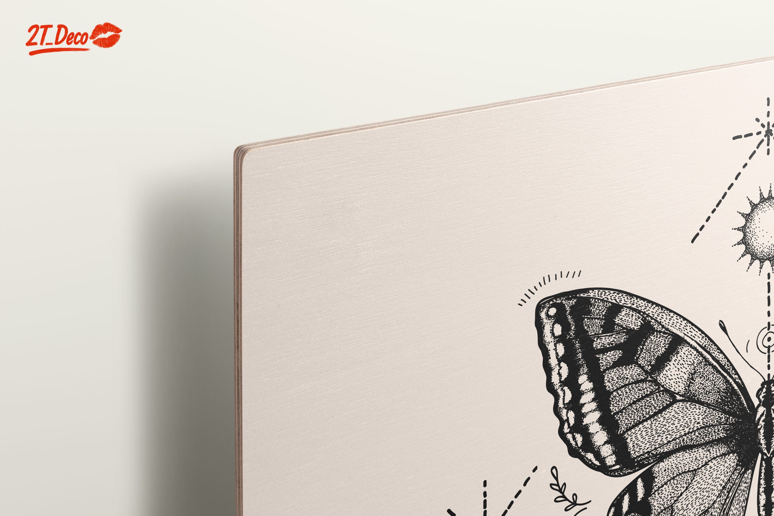 Stunning Black and White Butterfly Art - Image 15