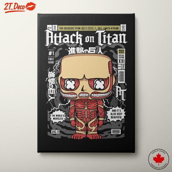 Attack on Titan Colossus Titan Art