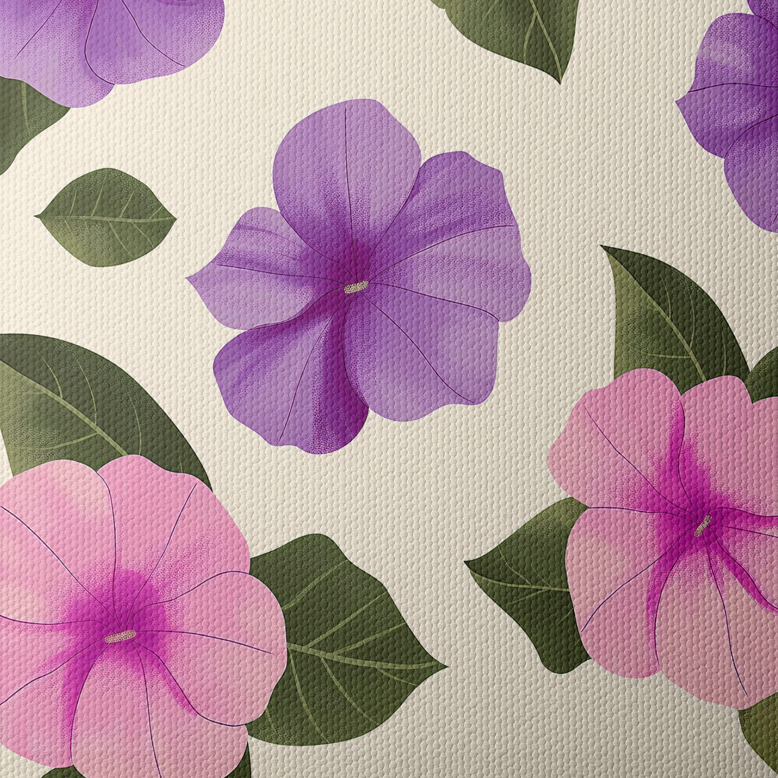 Vibrant Floral Pattern Art for Home Decoration - Image 4