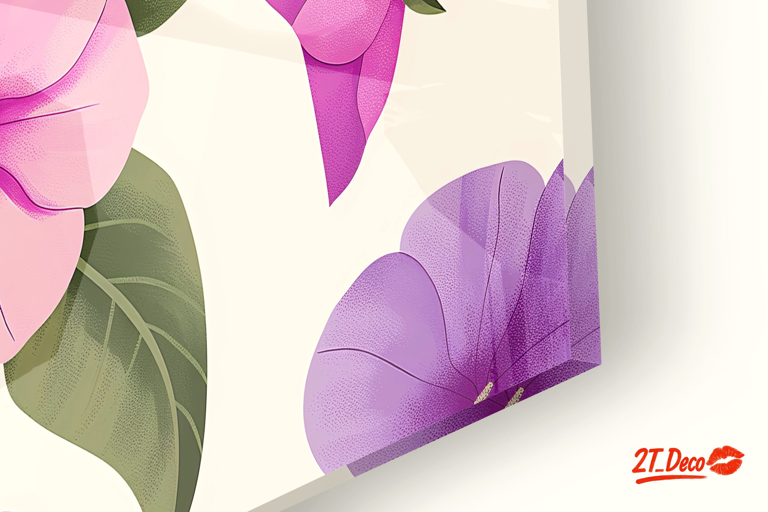 Vibrant Floral Pattern Art for Home Decoration - Image 9