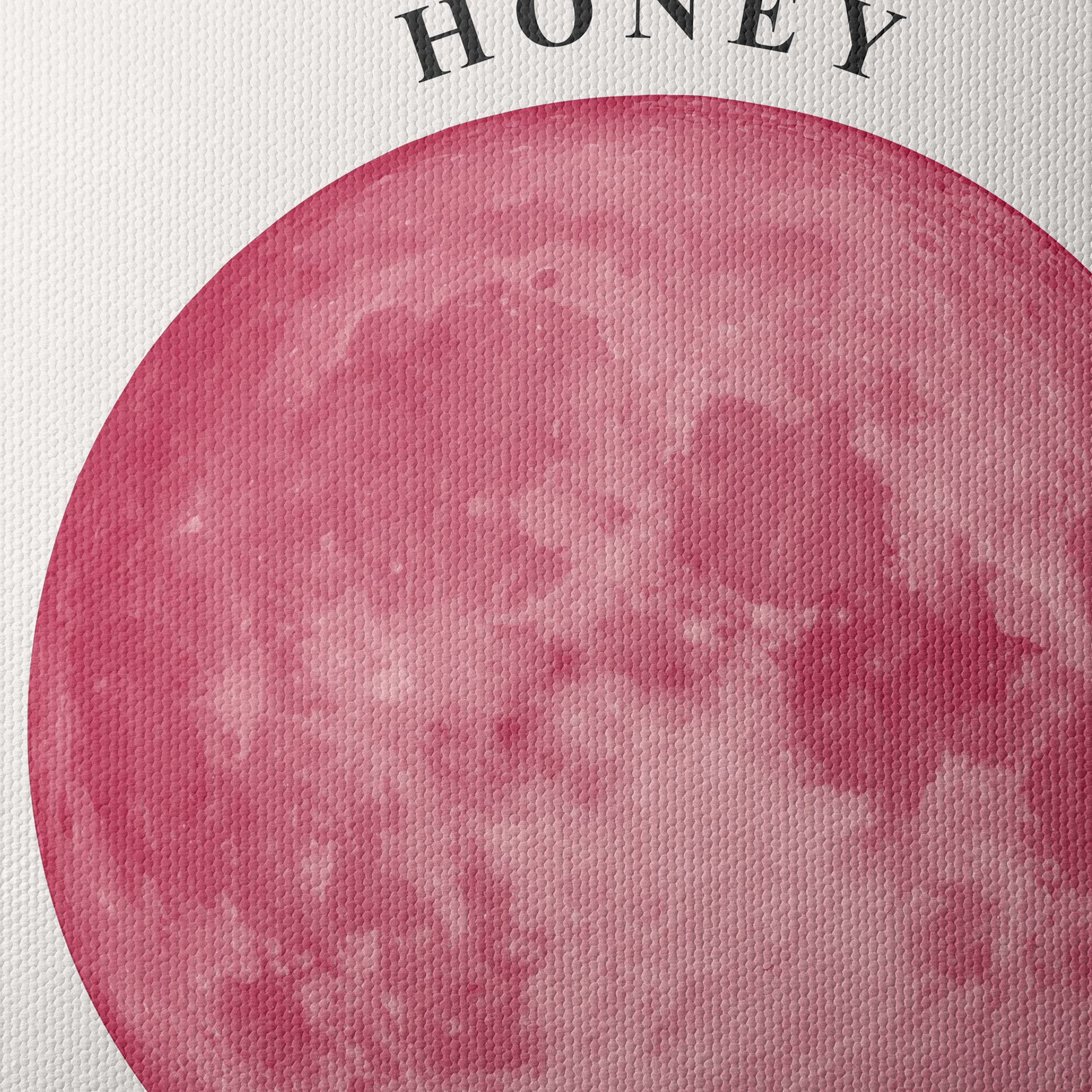 Pink Moon and Honey Theme Art - Image 4