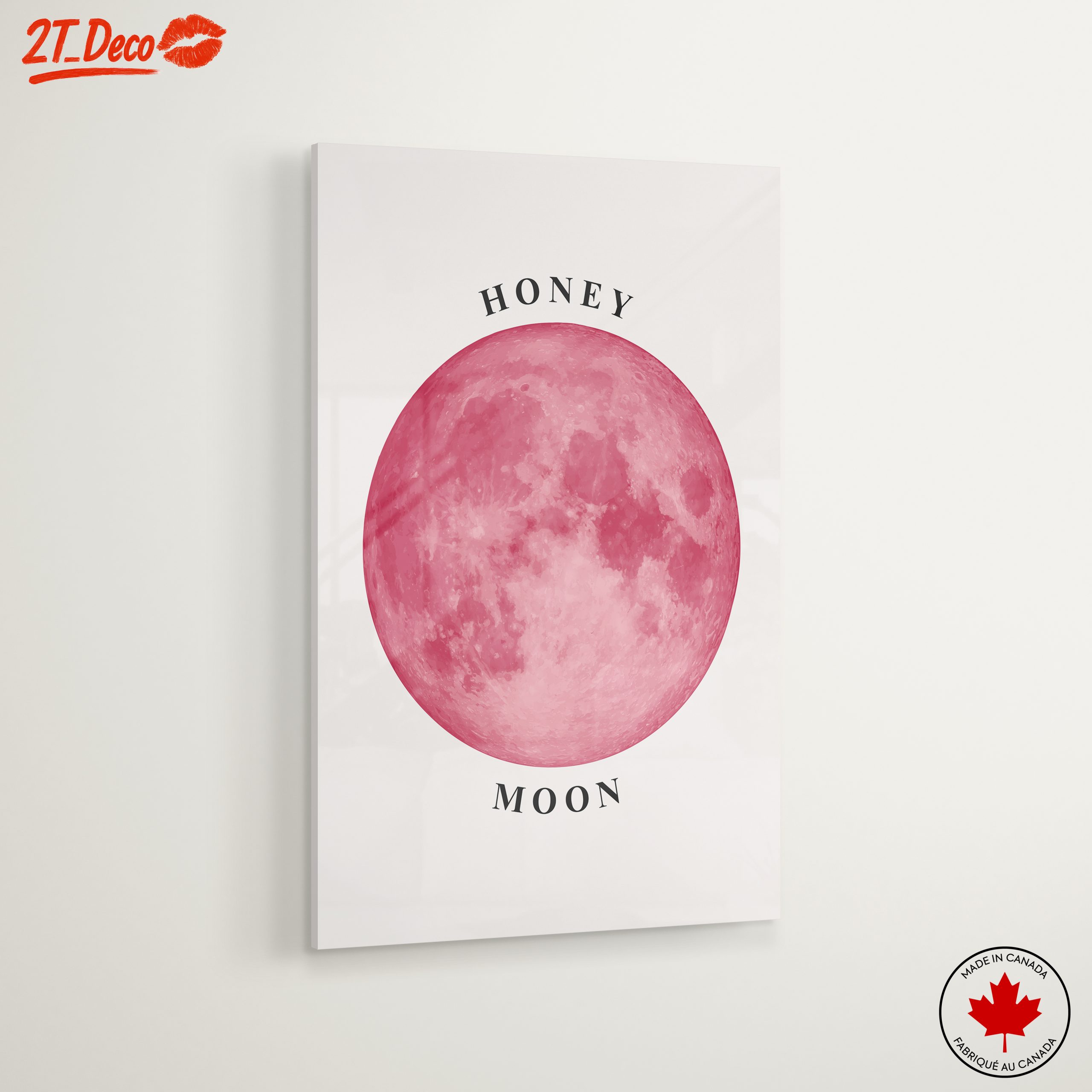 Pink Moon and Honey Theme Art - Image 6