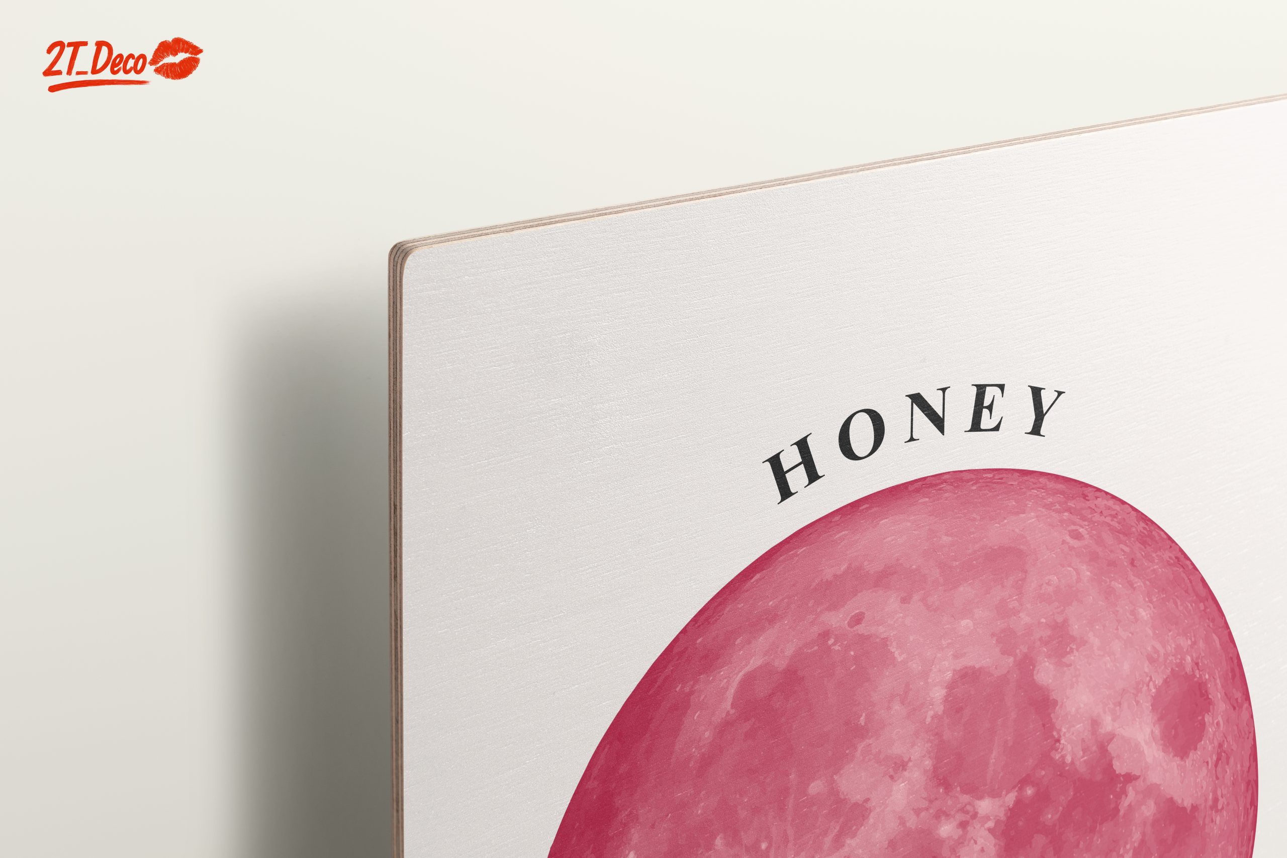 Pink Moon and Honey Theme Art - Image 15