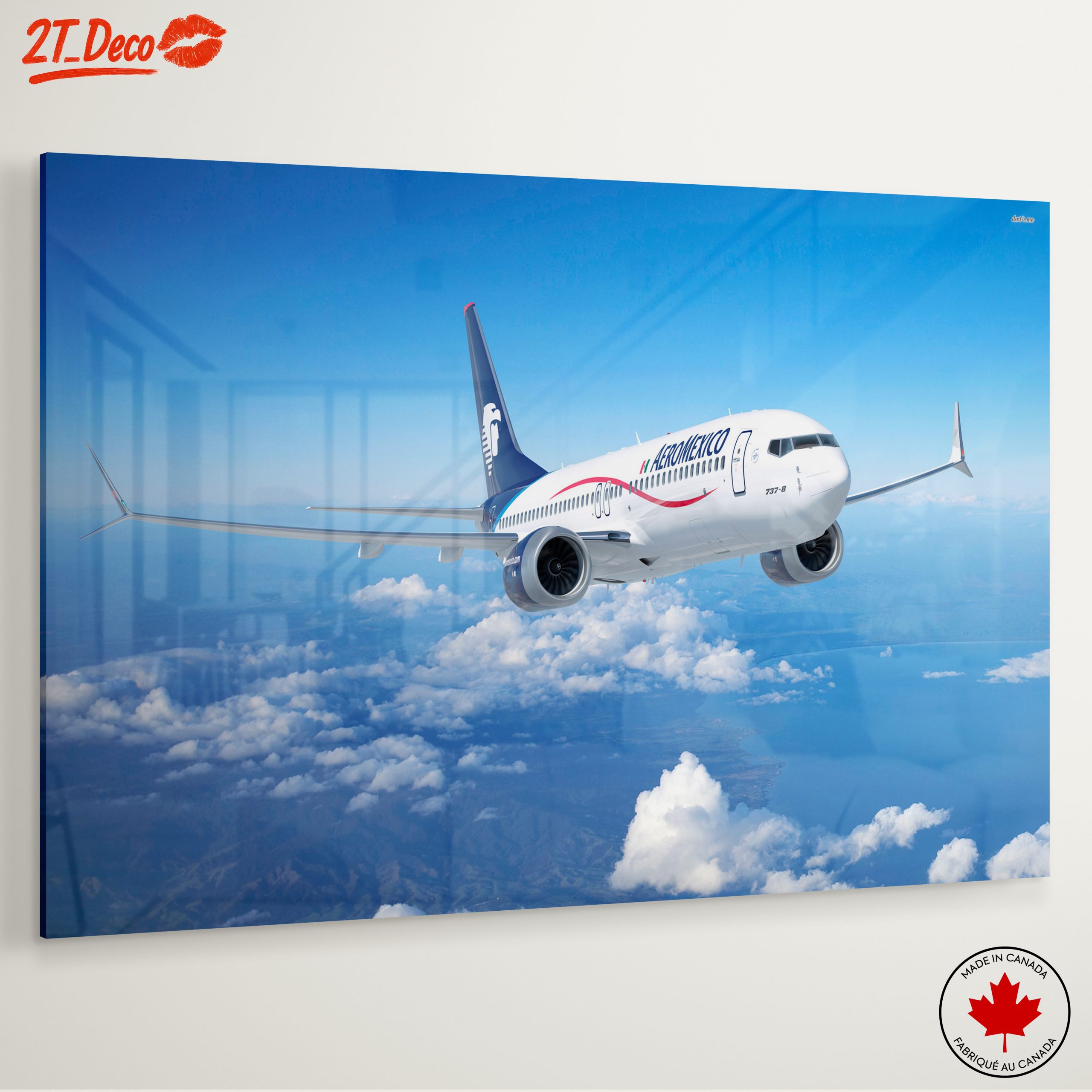 Aeromexico Airplane in Flight - Image 6