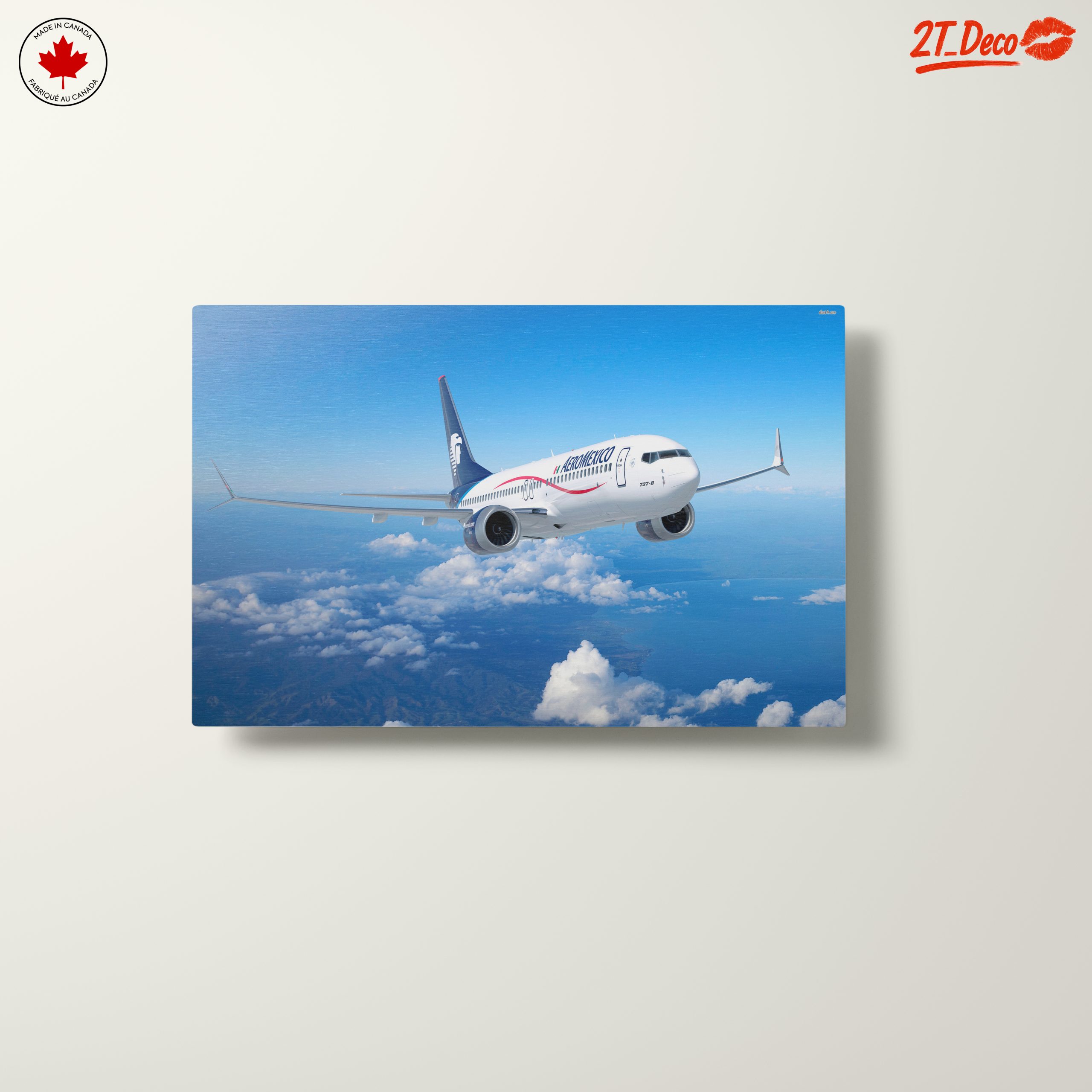 Aeromexico Airplane in Flight - Image 10
